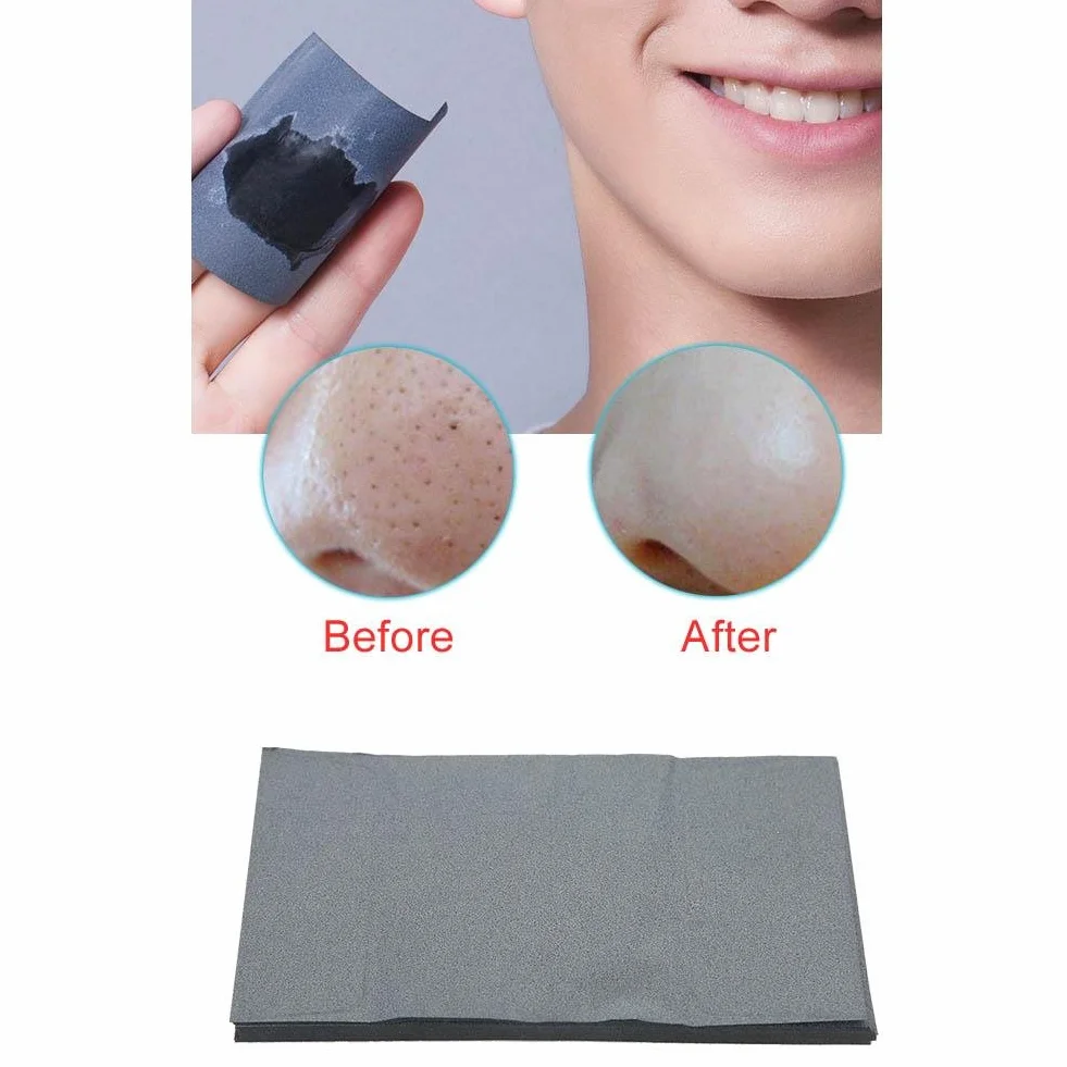 80 sztuk / zestaw materiałów pochłaniających olej, dla mężczyzn, pochłaniająca olej, kontrola suszenia, Clean Face Beauty papier do suszenia