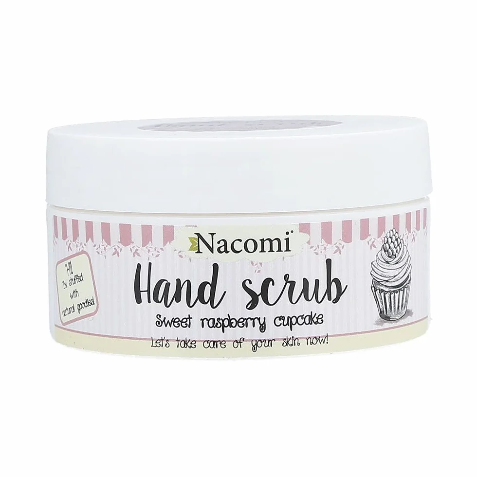 Nacomi Ręczny Scrub Sweet Raspberry Cupcake 125 g