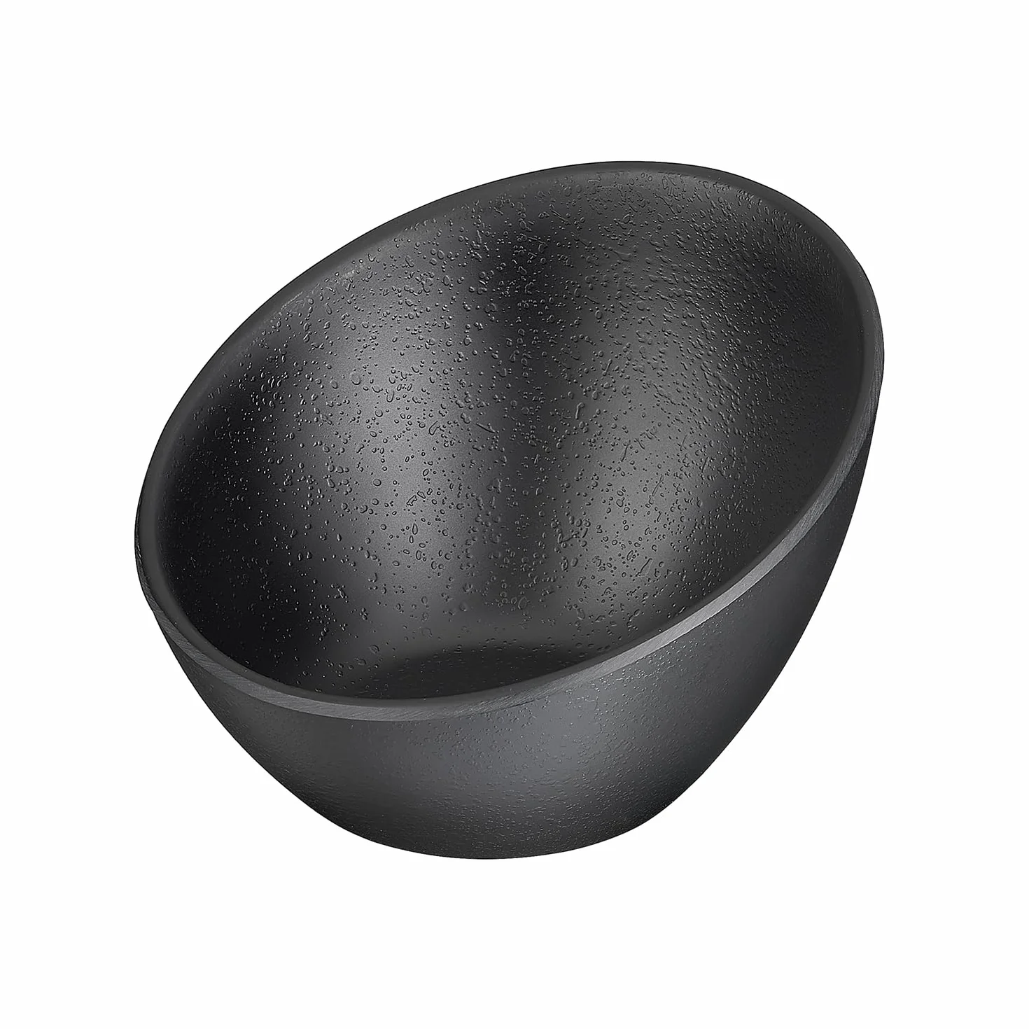 Miska z melaminy ZEN APS 84349 Ø 10 x 7 cm 0,08 l czarna