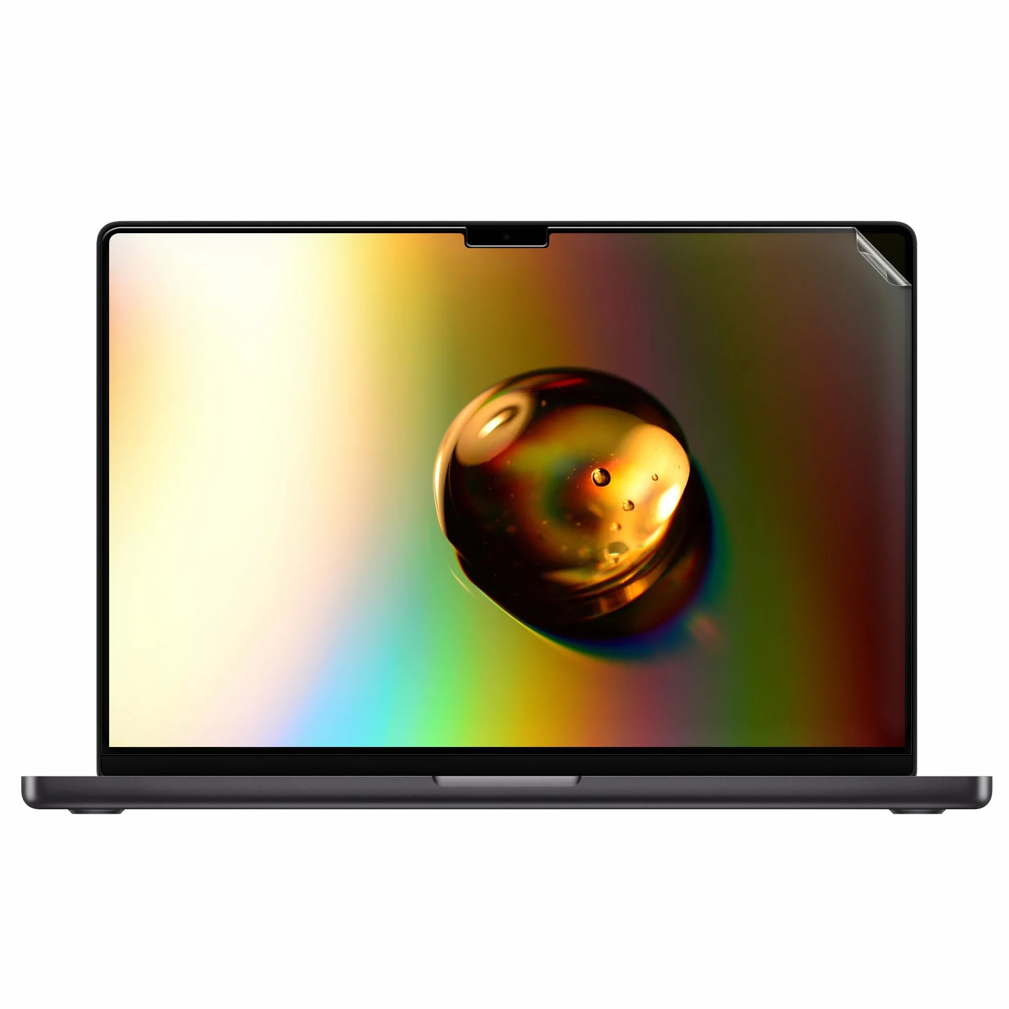 kwmobile Ochraniacz kompatybilny z Apple Macbook Pro 16.2 2024 M4 A3403 / A3186 - Matowa, przeciwodblaskowa folia ochronna na ekran