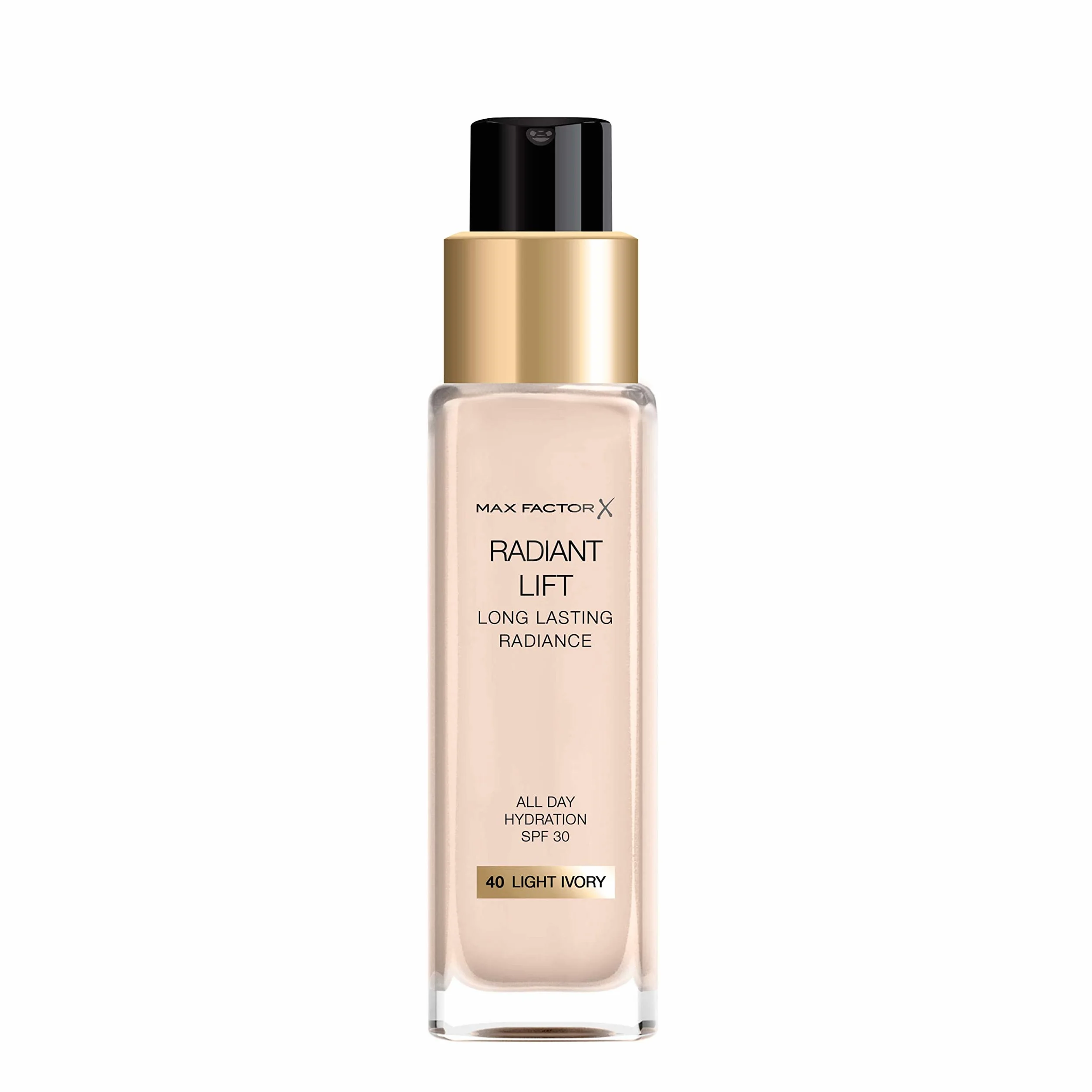 Max Factor Radiant Lift Długotrwały podkład nawilżający SPF 30 nr 40 - Light Ivory