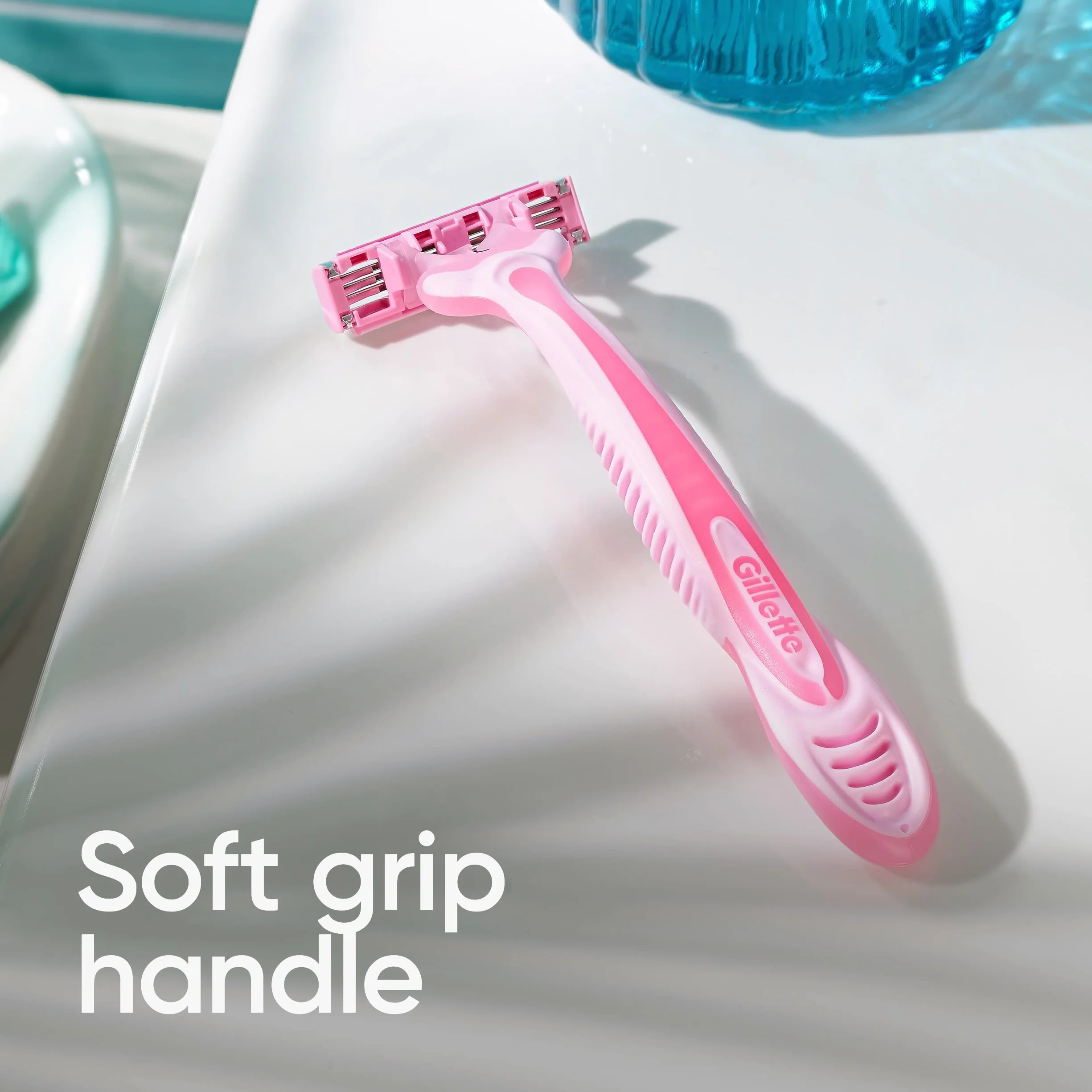 Gillette Venus - Simply Venus3, jednorazowe maszynki do golenia dla kobiet - 8 sztuk
