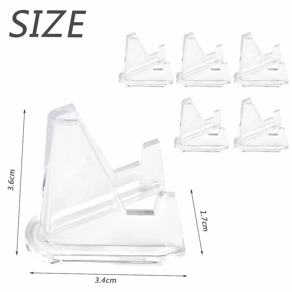 Stojak na monety, 24 szt. stojaków na monety, przezroczysty uchwyt na monety, mini uchwyt na sztalugę, akrylowe stojaki do ekspozycji kryształowych geod, minerałów, agatu, skamieliny, koralowych
