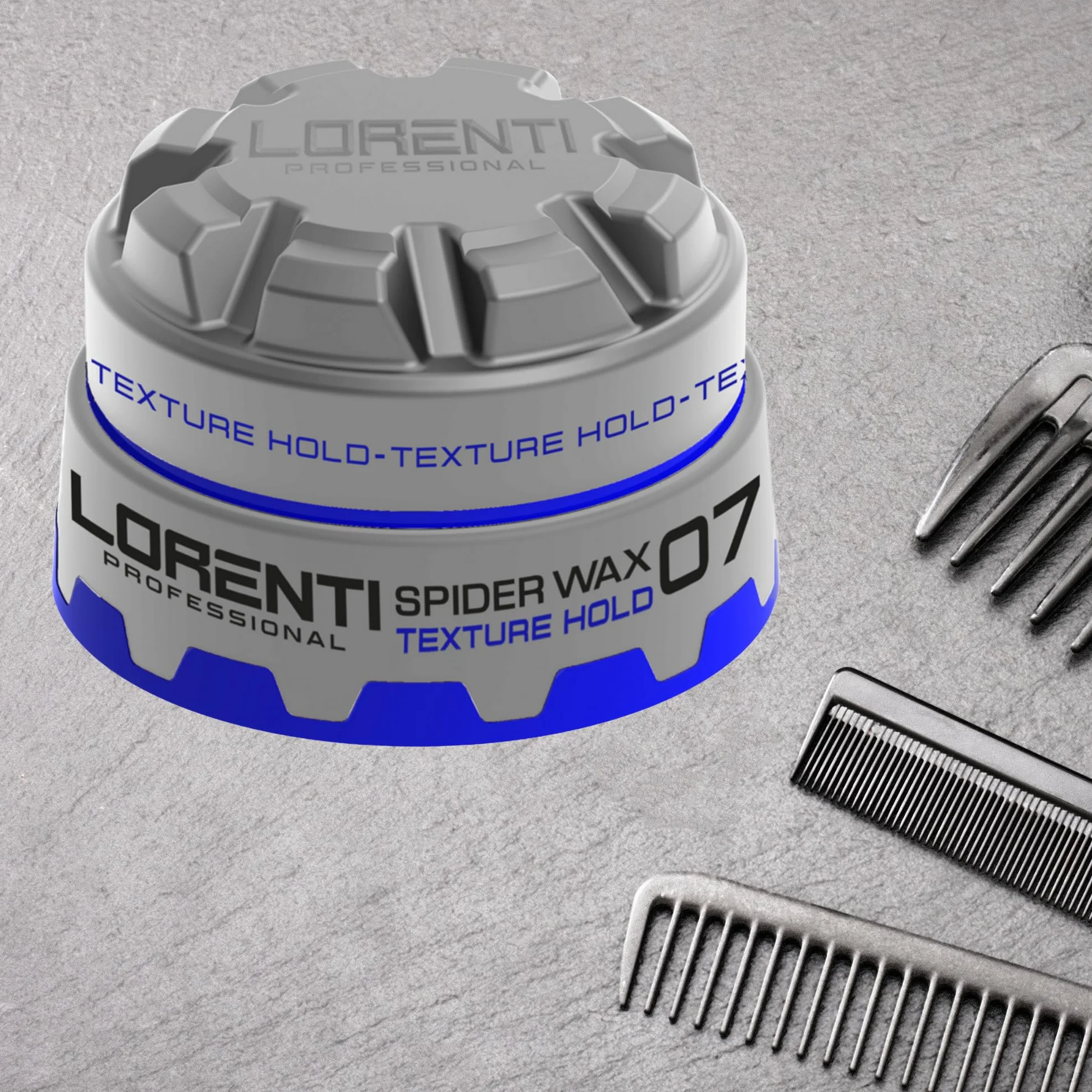 LORENTI TOKYO & SEOUL Spider Hair Wax No.7 wosk do włosów 150 ml pomada efekt mokrego włosa połysk
