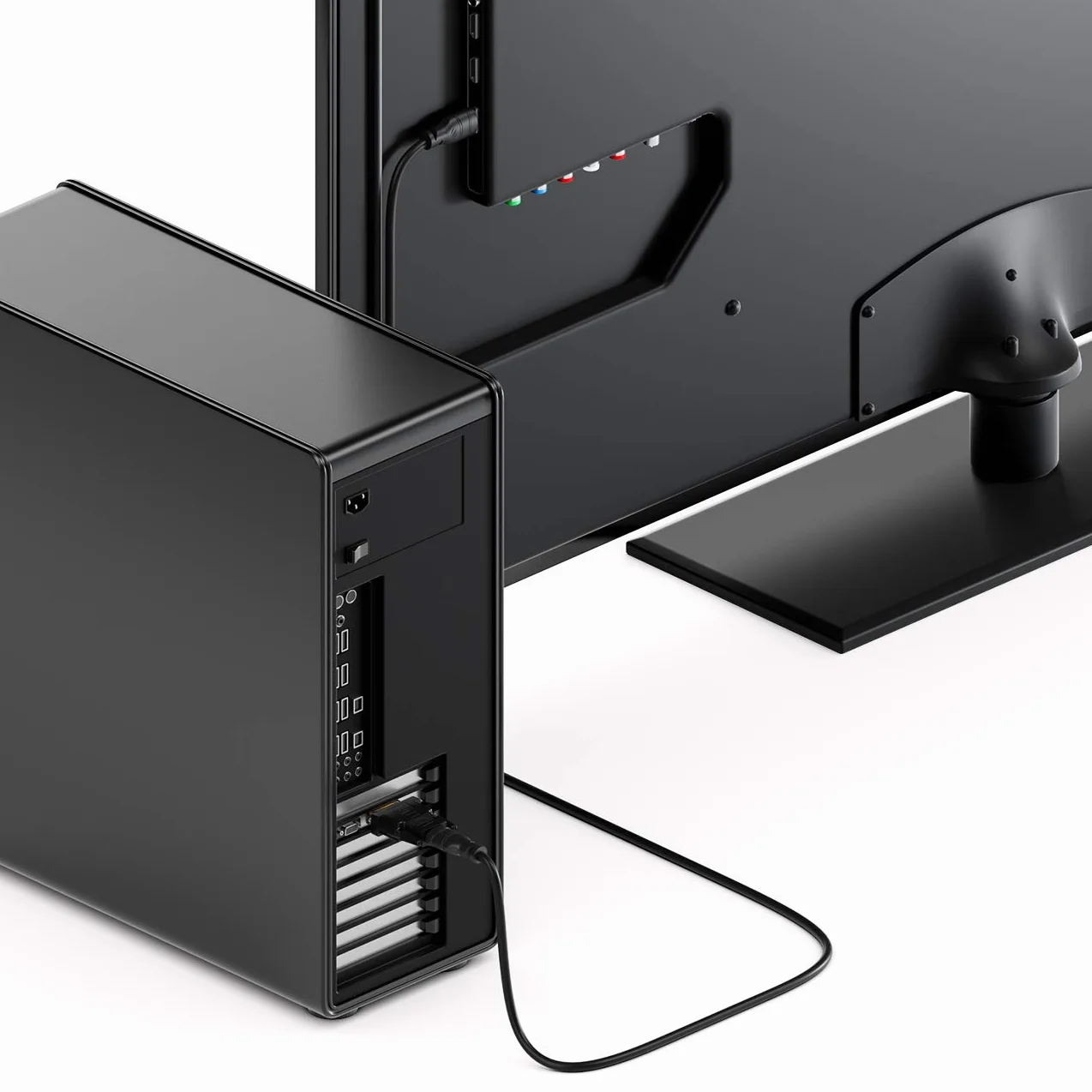 deleyCON Adapter HDMI do DVI (Dwukierunkowy) Konwerter HDMI Żeński do DVI-D Męski Pozłacany - 1920x1200 1080p - do PC, Laptopa, Projektora, Monitora, Konsol do Gier