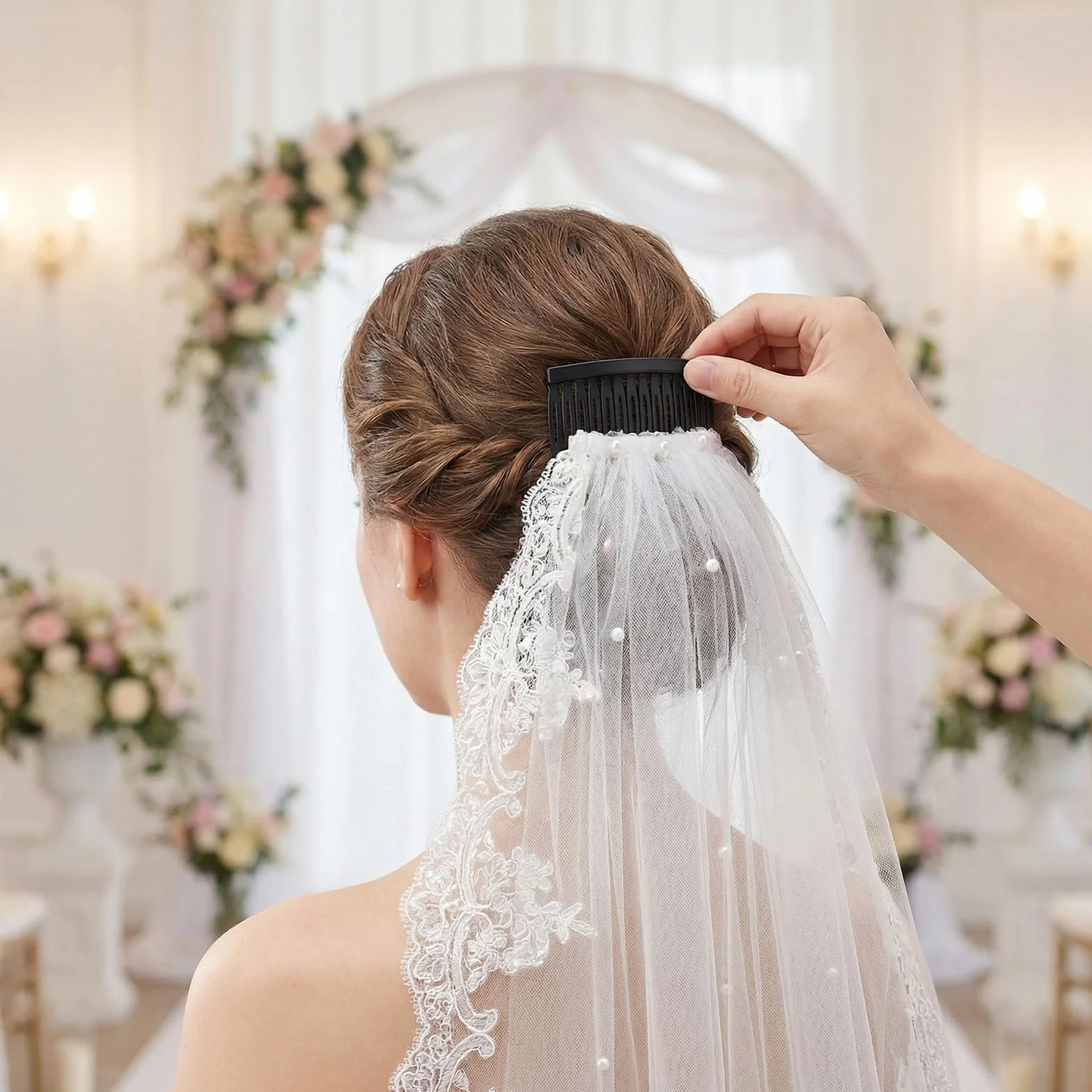 10 sztuk grzebień do włosów, francuskie grzebienie boczne z 14 zębami, w stylu vintage, dekoracyjny grzebień wtykowy, tworzywo sztuczne, skręcane, grzebień boczny do włosów, dla kobiet, dziewcząt