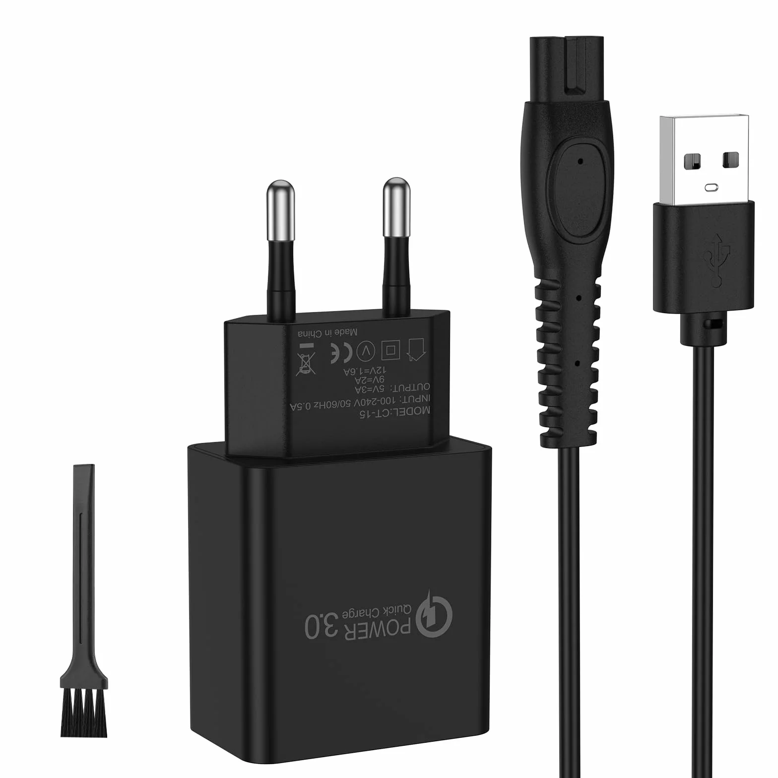 Kabel USB do ładowania 5 V kompatybilny z Philips QP2724 QP2720 QP2734 QP2824 QP4530 QP4631 MG7910 MG5910 MG9510 MG9520