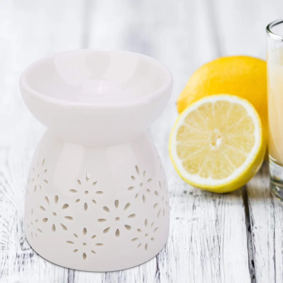 Ceramiczny świecznik wieczorowy Palnik Świeca Kadzidło do aromaterapii