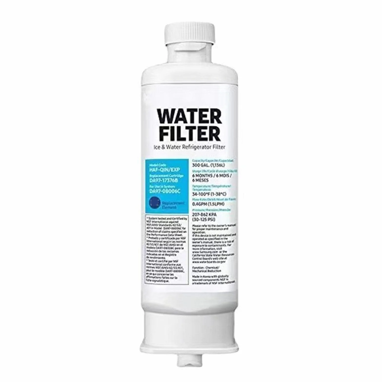 Filtr Wody Lodówki DA97-17376B Kompatybilny z Hafqin/Exp DA97-08006C
