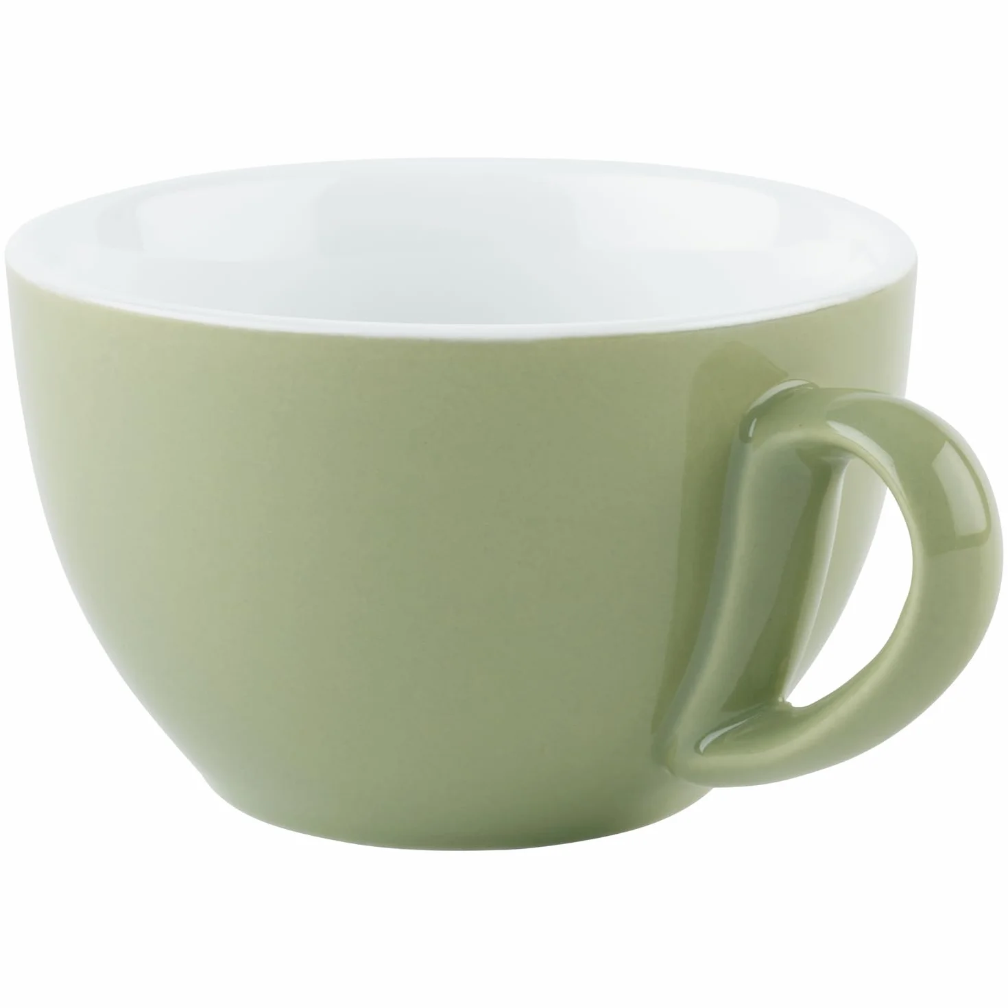 Filiżanka do cappuccino APS 16007 zielona Ø 10,5 cm 300 ml