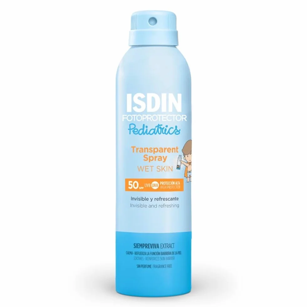 ISDIN Fotoprotector Pediatrics Wet Skin Spr.SPF 50, 250 ml Rozwiązanie