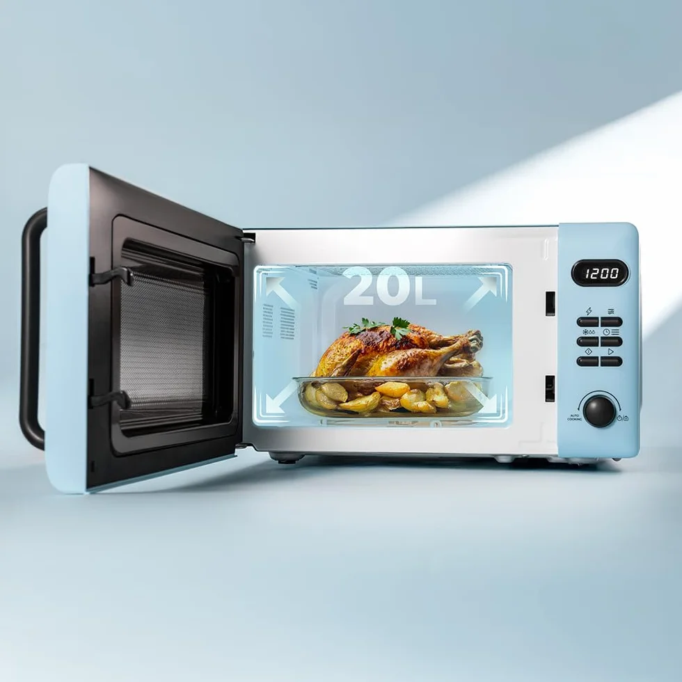 Cecotec Cyfrowa kuchenka mikrofalowa z grillem 20 l 700 W 800 W Proclean 5110 Żółty