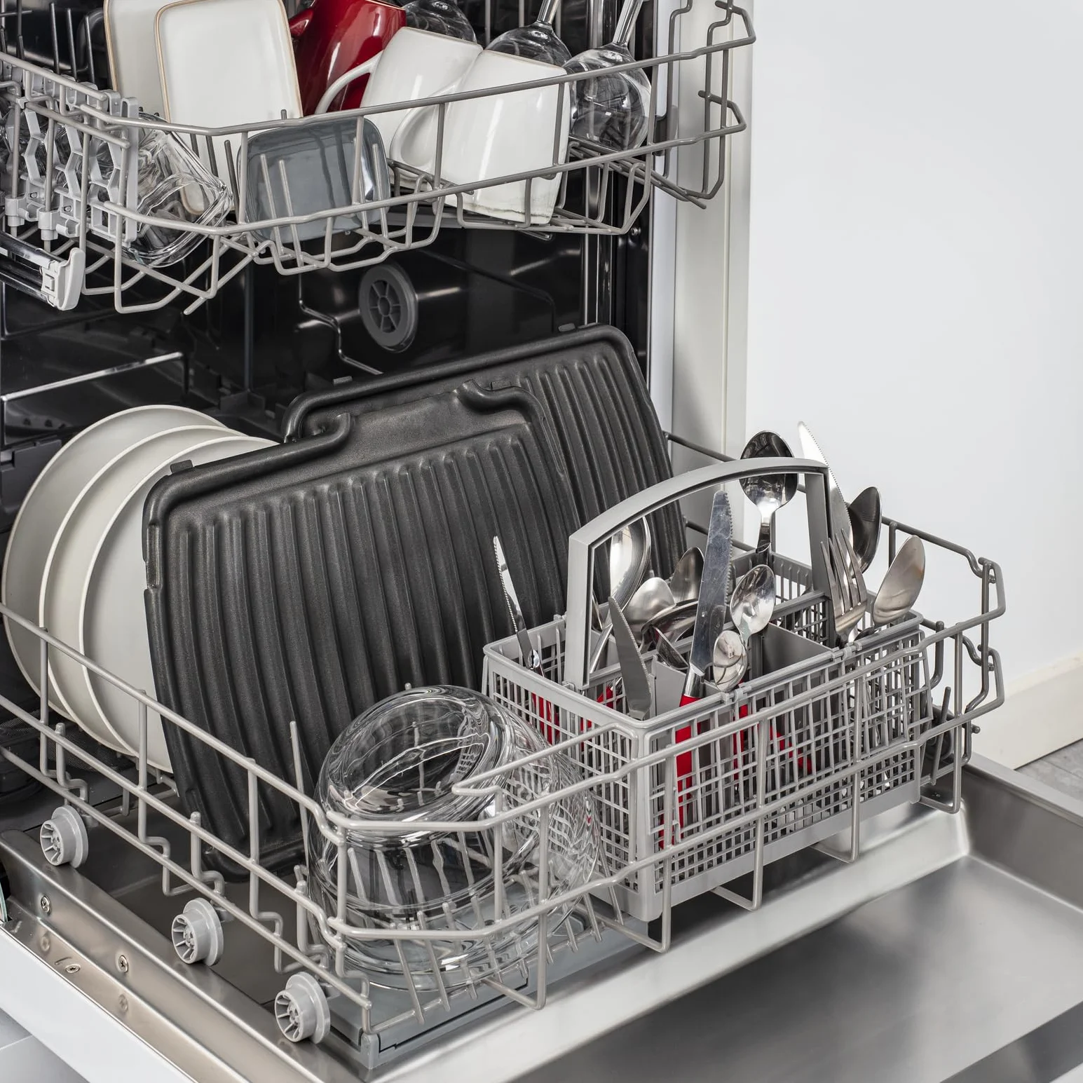 TEFAL GC3050 Ultra Compact Classic Grill Elektryczny, regulowany termostat, nieprzywierająca powłoka, srebrny