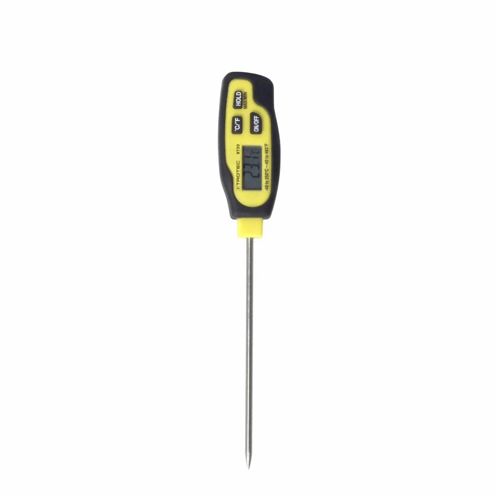 TROTEC BT20 cyfrowy termometr kuchenny zakres pomiaru -40°C do +250°C