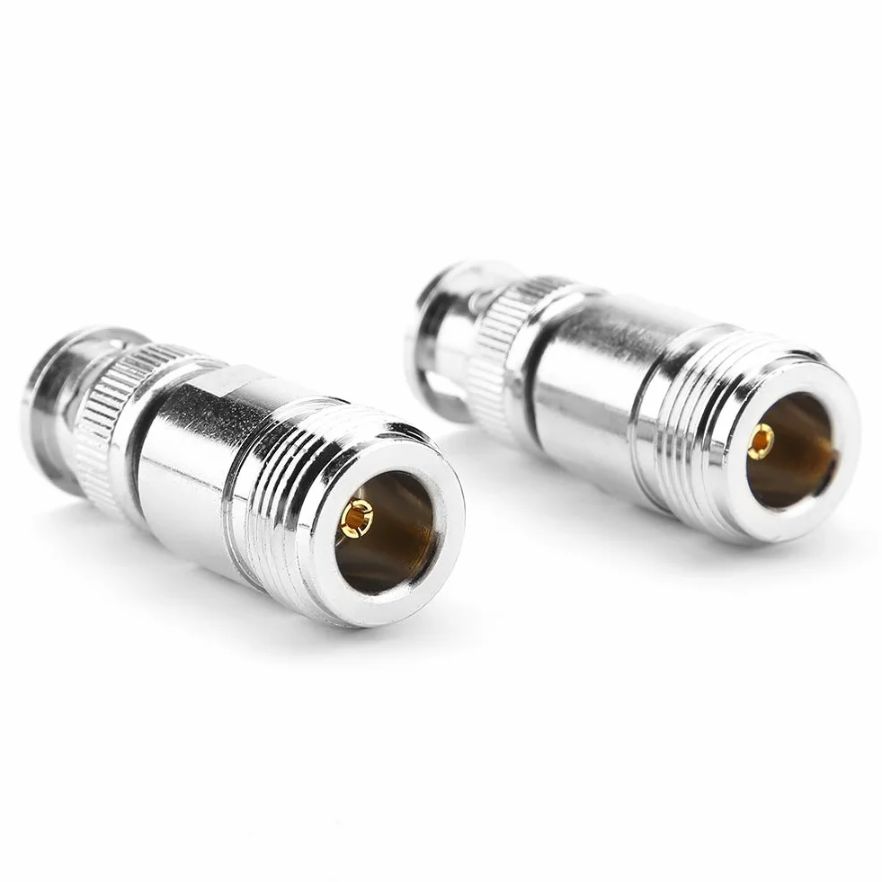 Adapter typu N do BNC, 2-częściowy, typ N, złącze BNC, adapter koncentryczny, konwerter testowy