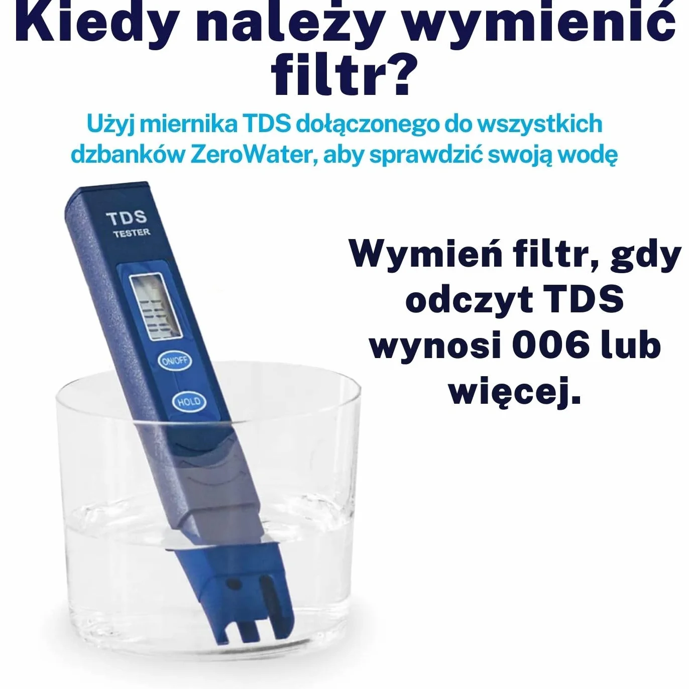 ZeroWater 5,2 l Cup Ready-Read dozownik filtra wody Combo z 3 x zaawansowanym 5-stopniowym filtrem, certyfikat IAPMO do redukcji ołowiu i PFOA/PFOS, natychmiastowy odczyt TDS