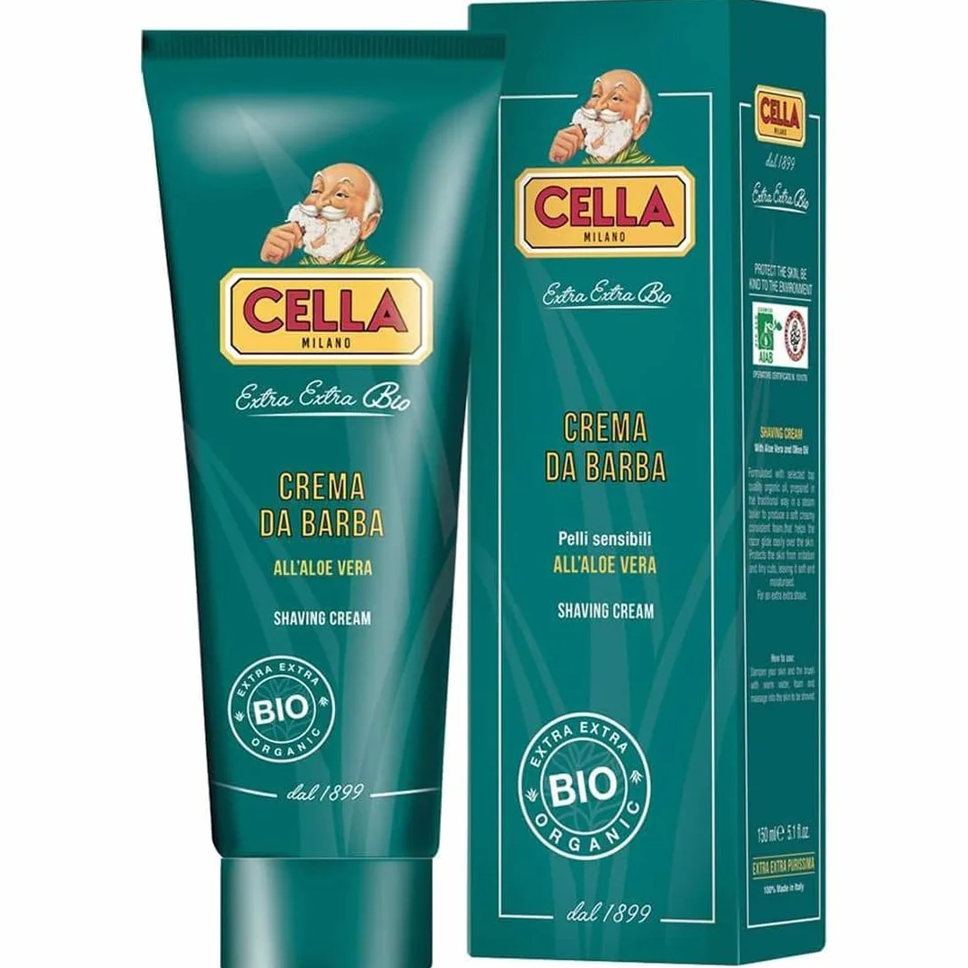 CELLA Krem do golenia Bio Aloe Vera, 150 g