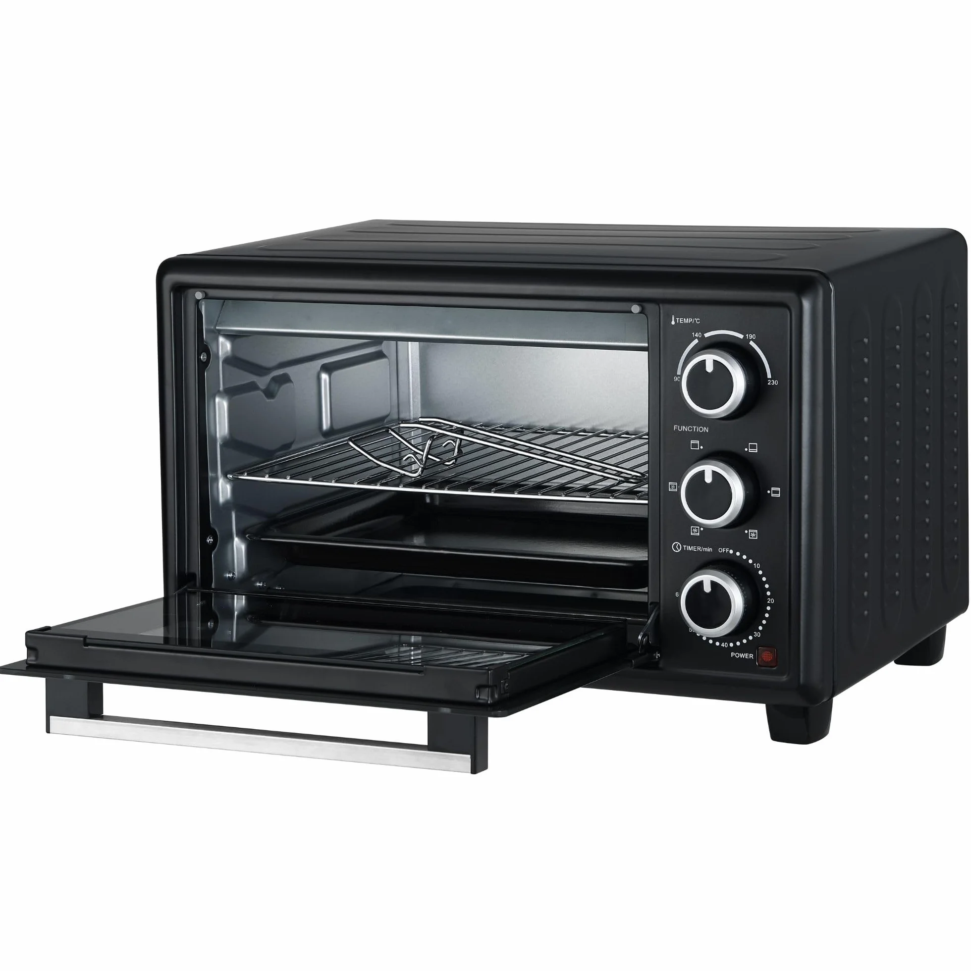 OptimumX mini piekarnik 20 l z termoobiegiem 1380 W czarny