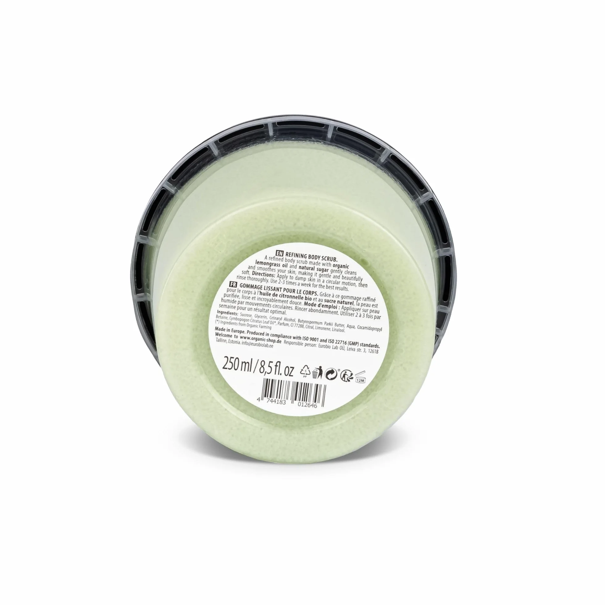 Organic Shop Peeling Do Ciała Naturalna Prowansja Cytrynowa I Cukier 250 Ml