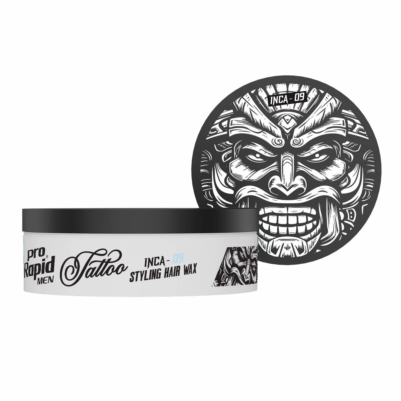 Pro Rapid Tattoo Inca - 09 Spider Hair Styling Wax wosk do stylizacji włosów, profesjonalny wosk do stylizacji włosów z matowym wykończeniem, teksturowaniem, objętością, zagęszczaniem i efektem
