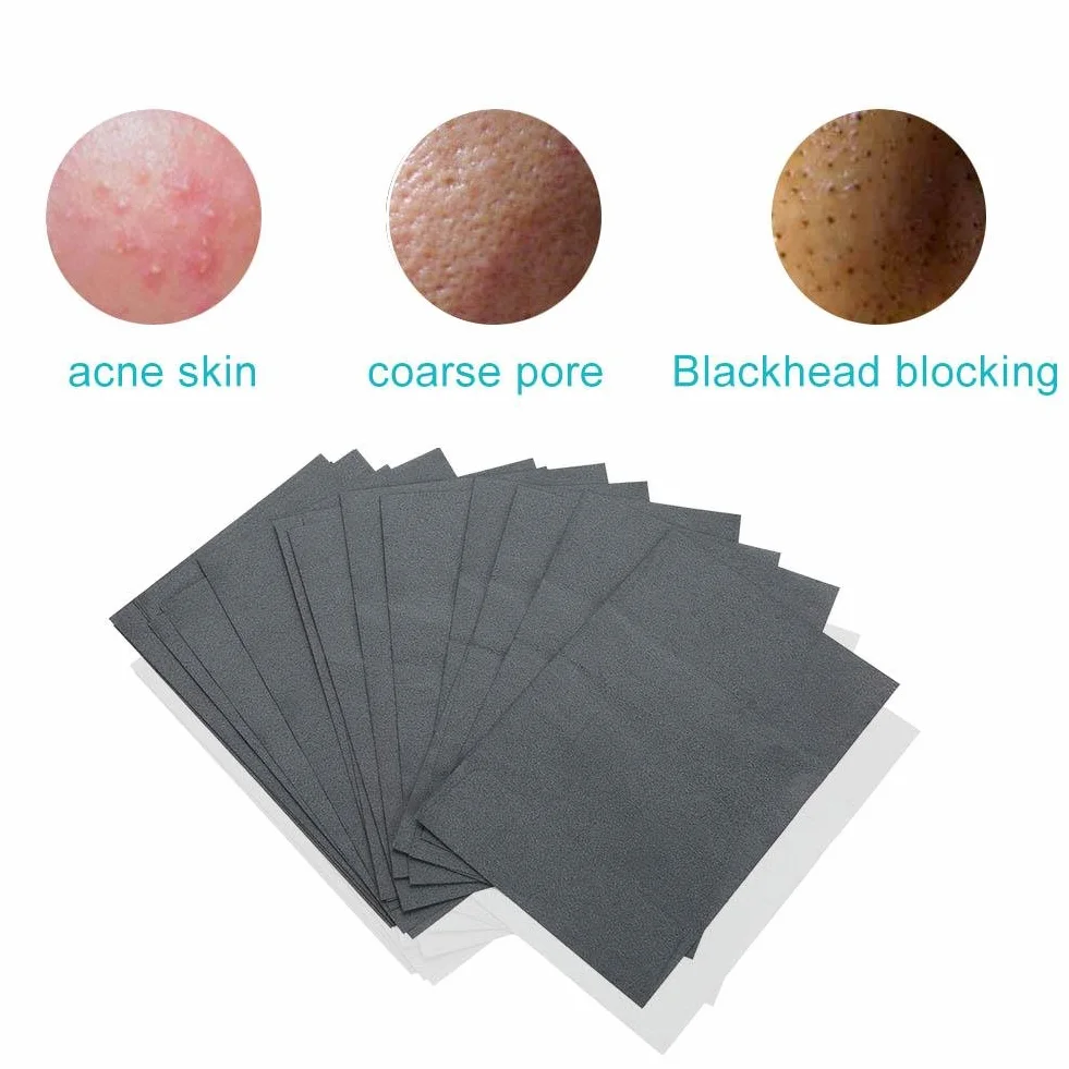 80 sztuk / zestaw materiałów pochłaniających olej, dla mężczyzn, pochłaniająca olej, kontrola suszenia, Clean Face Beauty papier do suszenia