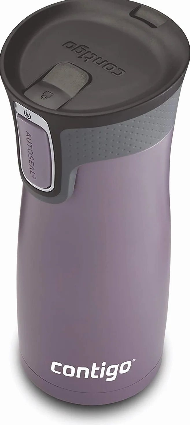 Contigo West Loop Autoseal kubek podróżny ze stali nierdzewnej, termos próżniowy szczelny, bez BPA