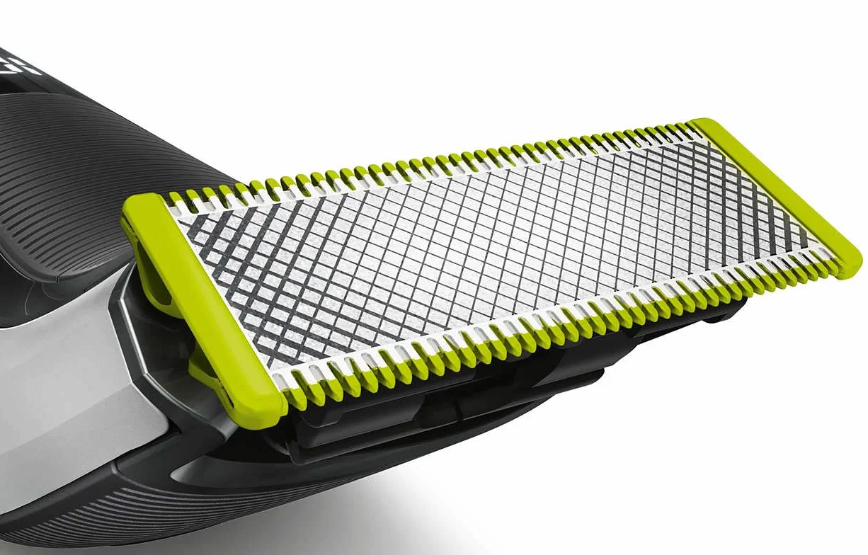 Wymienne ostrze Philips OneBlade - Pasuje do wszystkich uchwytów OneBlade - 200 ruchów na sekundę - Przycinanie, modelowanie i golenie włosów każdej długości - 2 ostrza - QP220/50