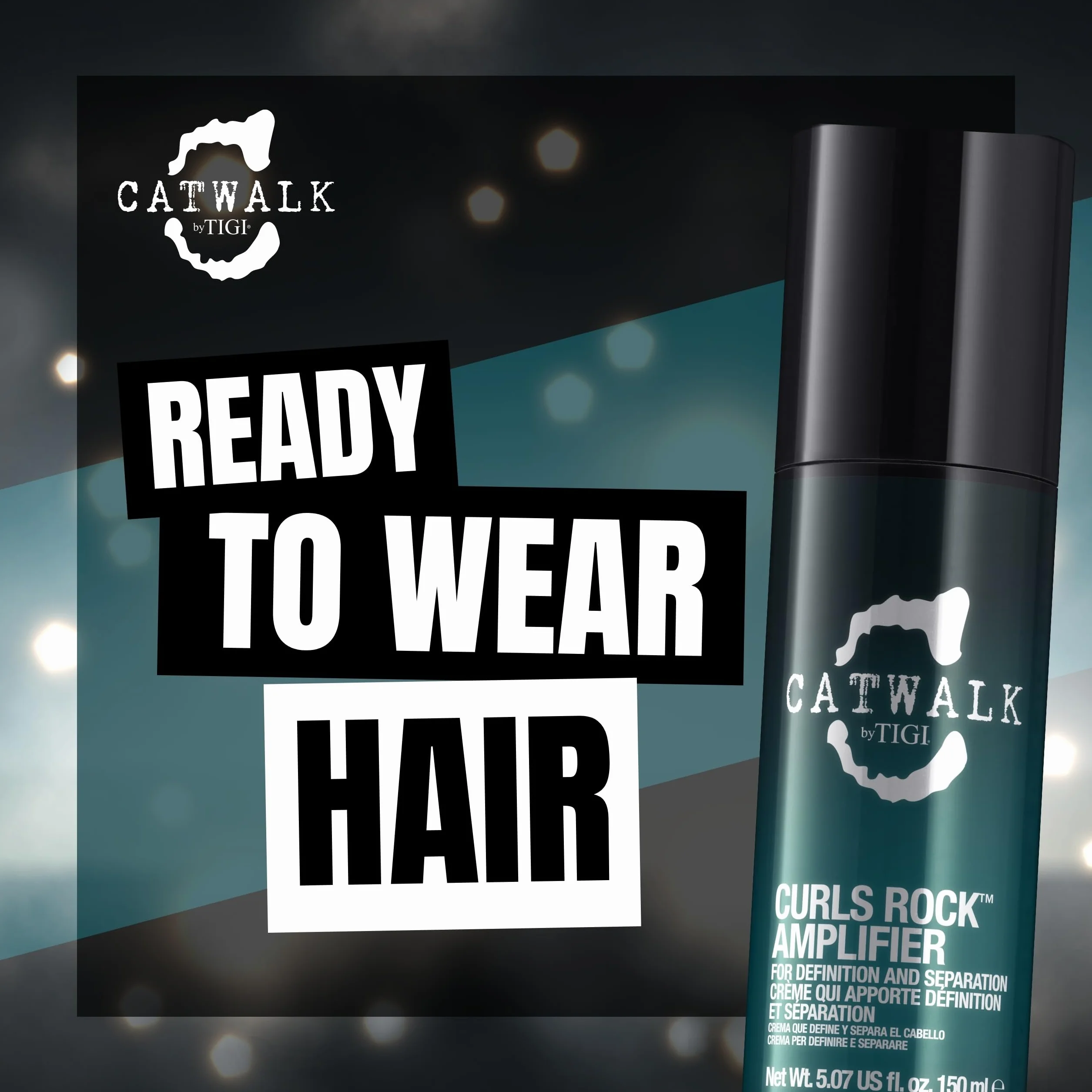 Bed Head By Tigi Catwalk Curls Rock Amplifier Krem do Włosów Kręconych, 150 ml