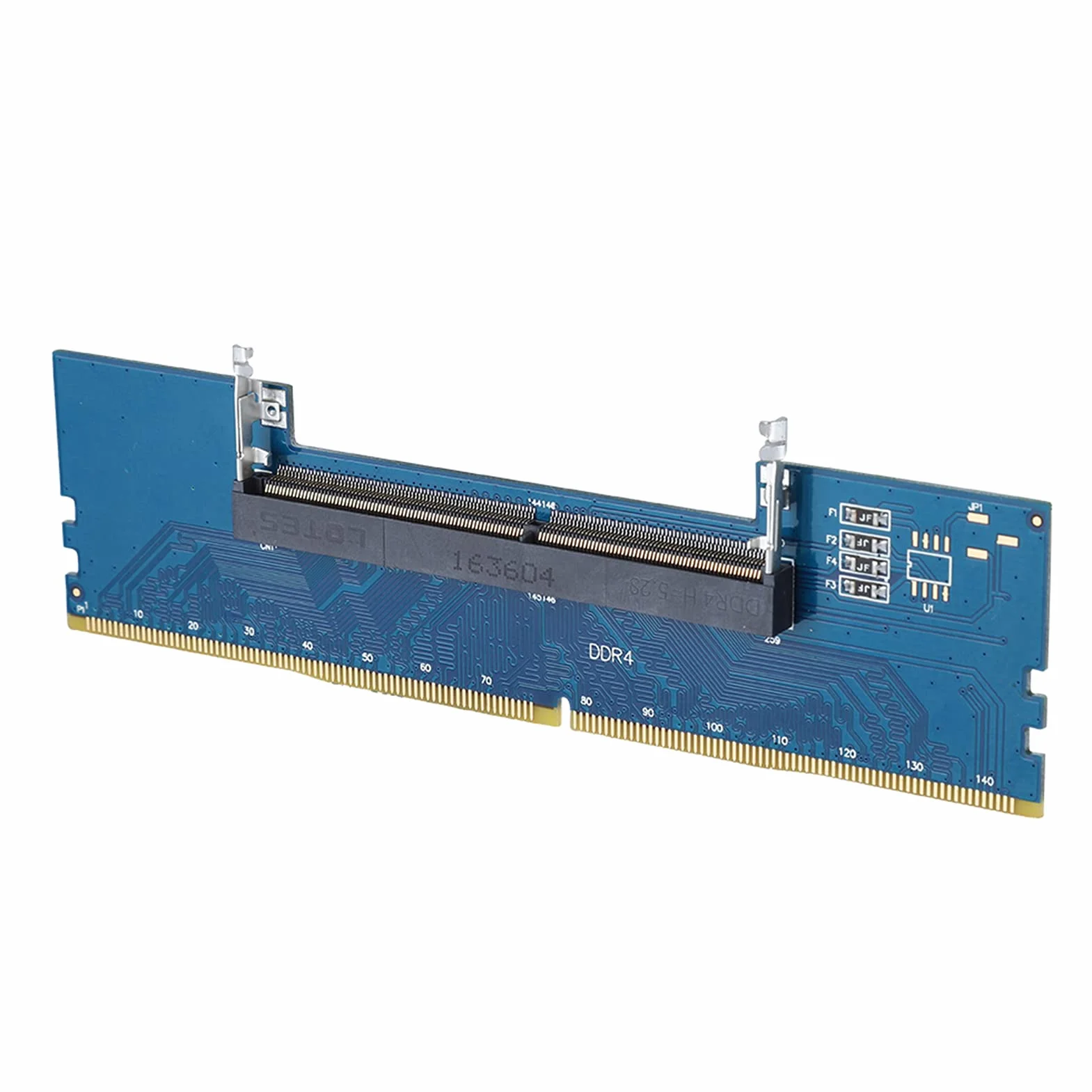 Przenośny Adapter Konwertera Pamięci RAM DDR4 SO DIMM na DIMM, Zabezpieczenie Nadprądowe, Trwały, Profesjonalny Wybór do Adapterów Pamięci RAM