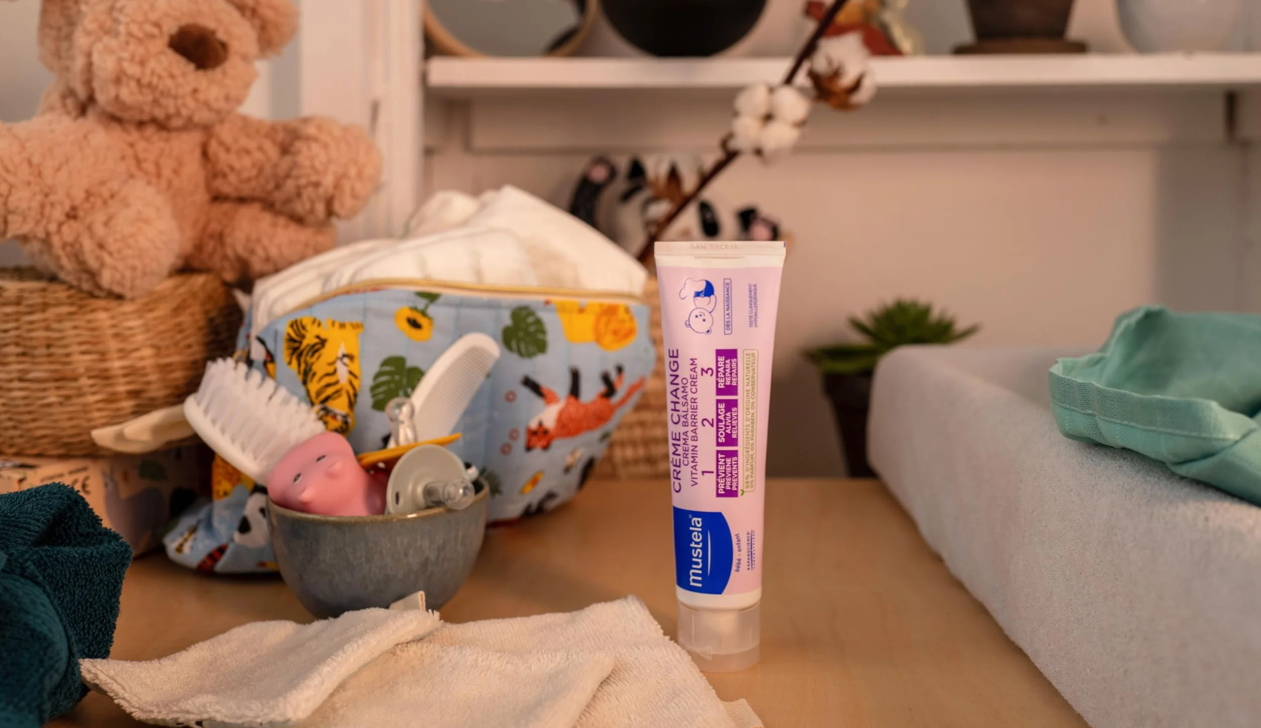Mustela Bebe 1-2-3 Krem Przeciw Odparzeniom, 150 ml
