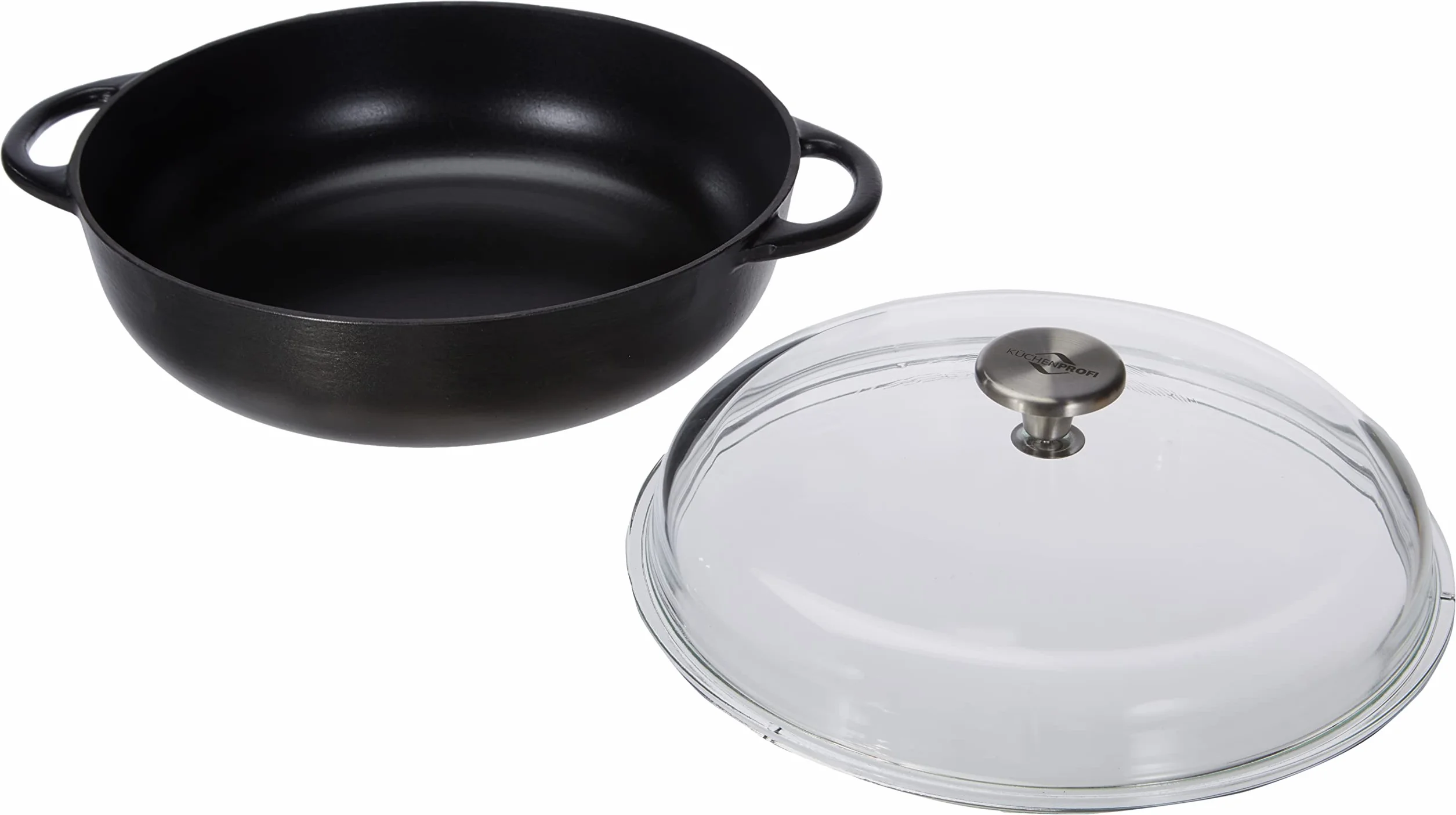 Küchenprofi Patelnia Farmer's 28 cm żeliwo czarna