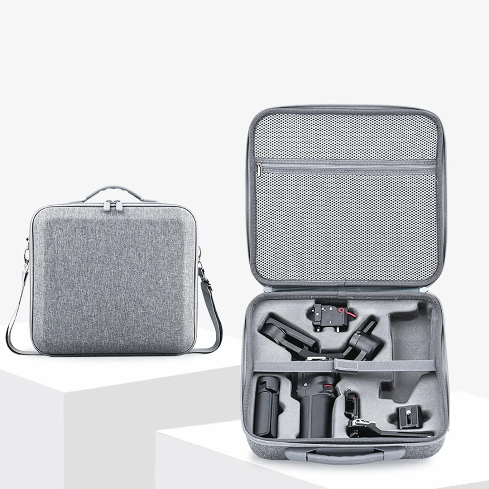 Futerał do Przenoszenia dla RS 3 Mini - Przenośna Torba na Ramię, Travel Hard Shell Box z Regulowanym Paskiem na Szyję, Kompatybilny z RS3 Mini Handheld