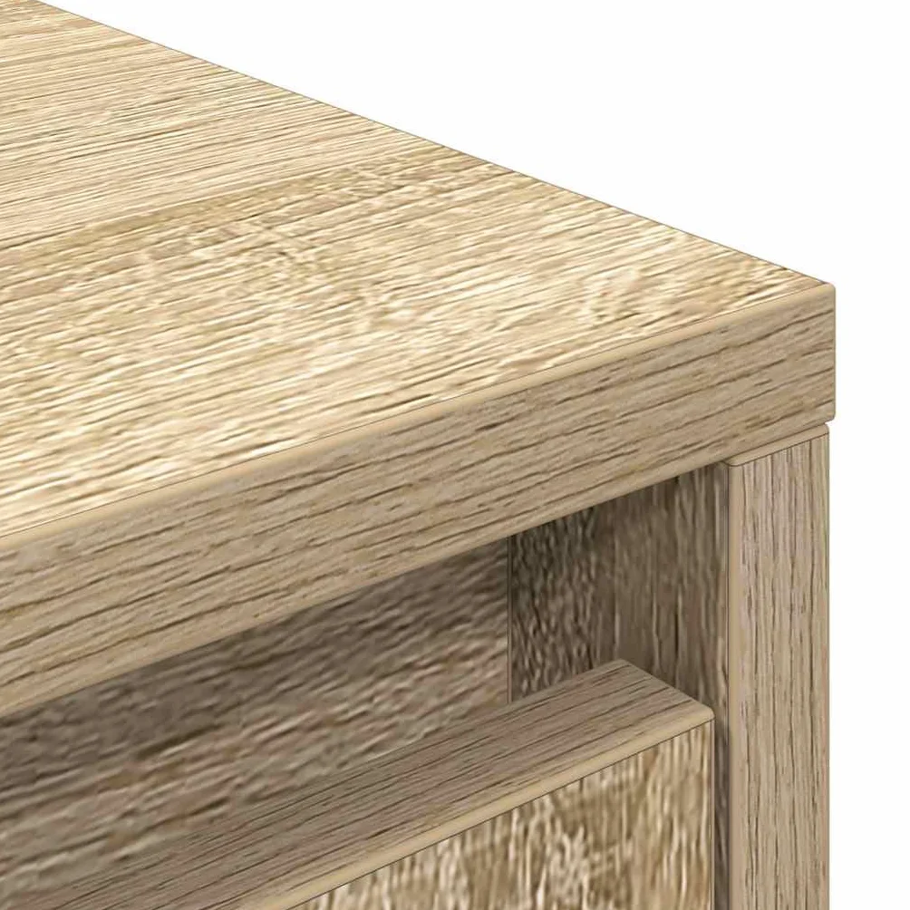 vidaXL Szafka z szufladą Dąb Sonoma 55,5x34x119,5 cm Drewno klejone