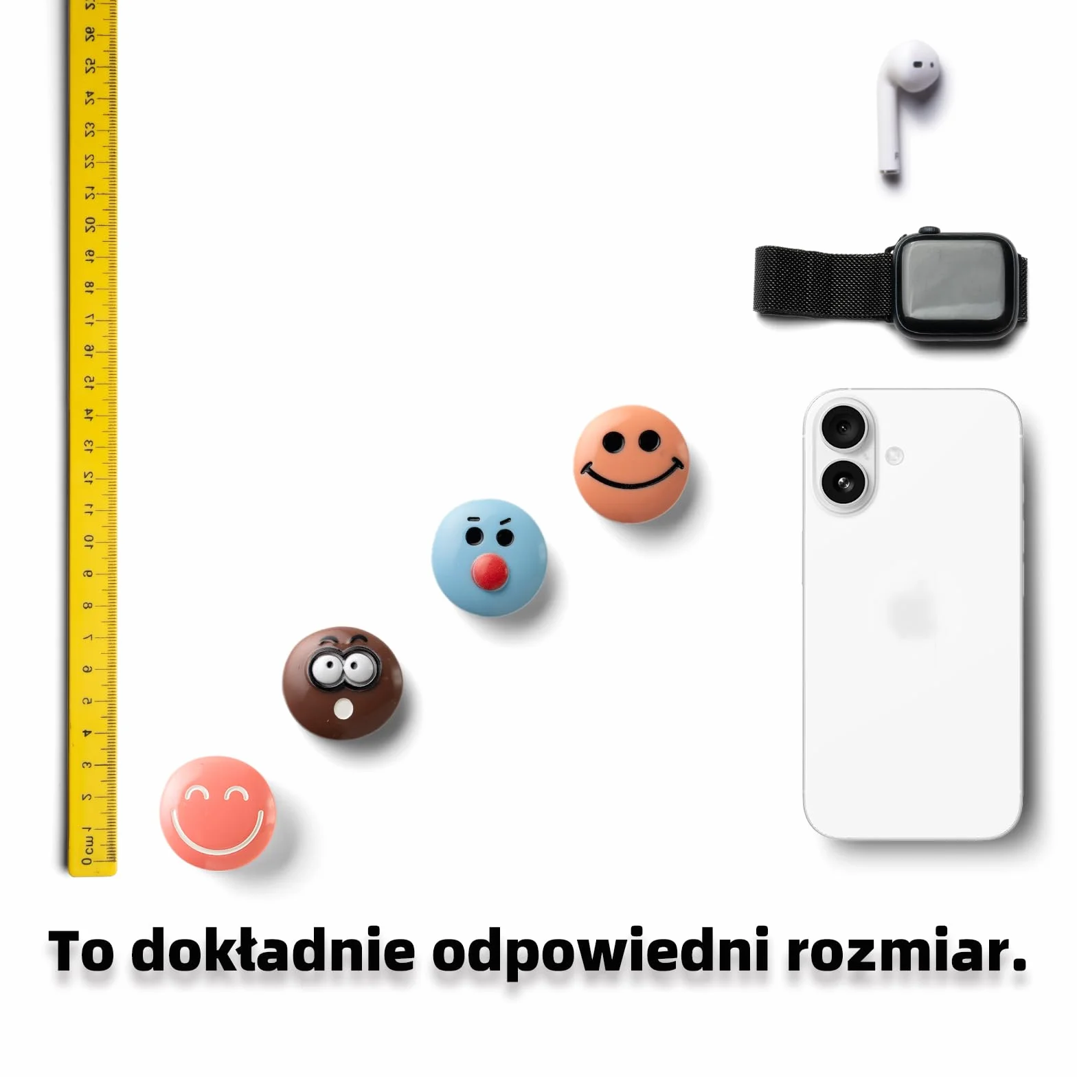 3D Magnesy Na Lodówkę Żywica Neodymowe Gładkie Wykończenie Płaski Tył
