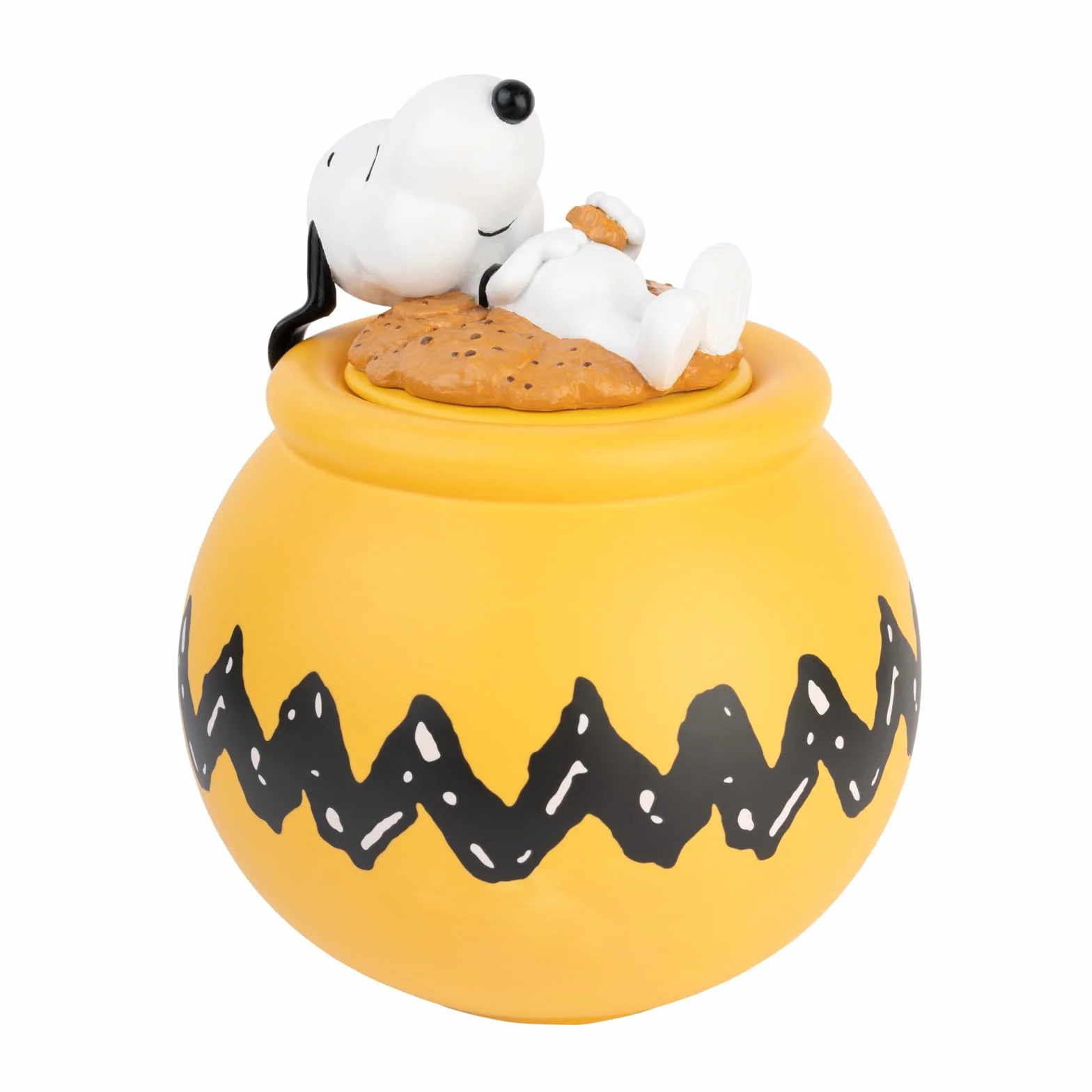 Grupo Erik Snoopy Cookie Jar 20.5 x 20.5 x 24.6 cm Airtight Biscuit Tin Kitchen Decor