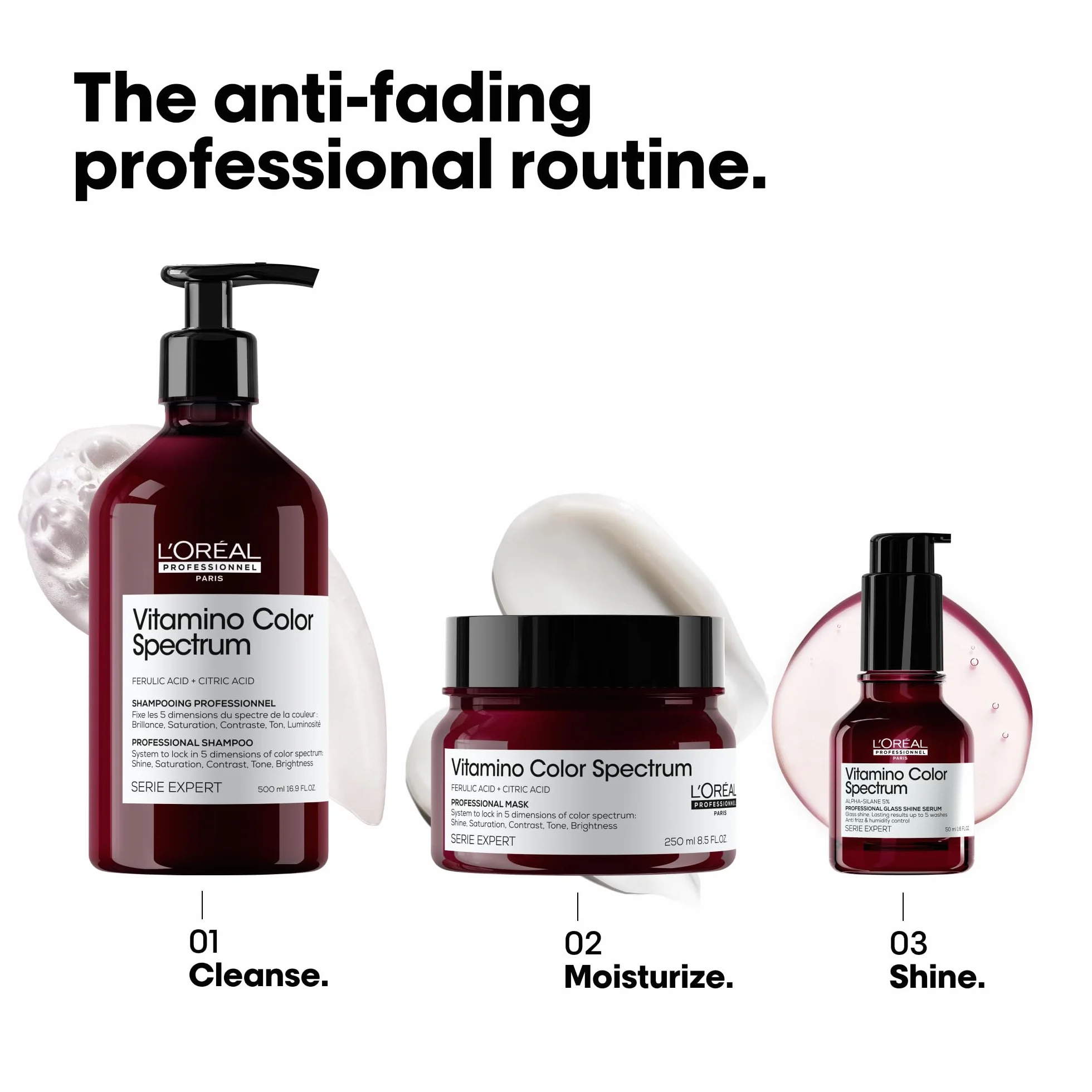 L’OREAL PROFESSIONNEL VITAMINO COLOR SPECTRUM Nabłyszczające serum do włosów farbowanych 50ml