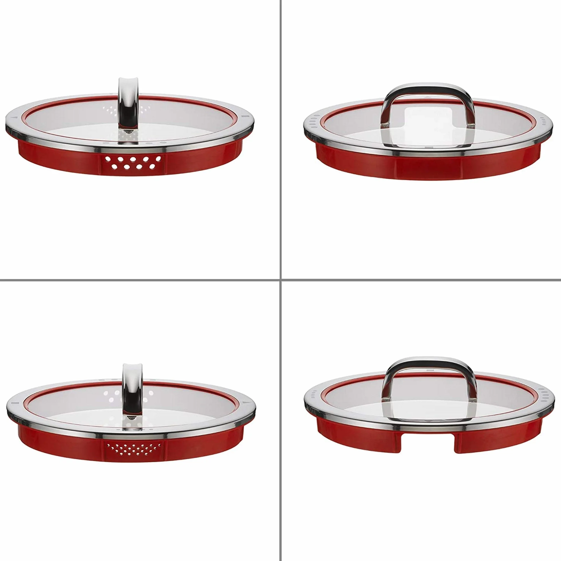 Wmf Function Garnek do Zup, Czerwony, 20 cm