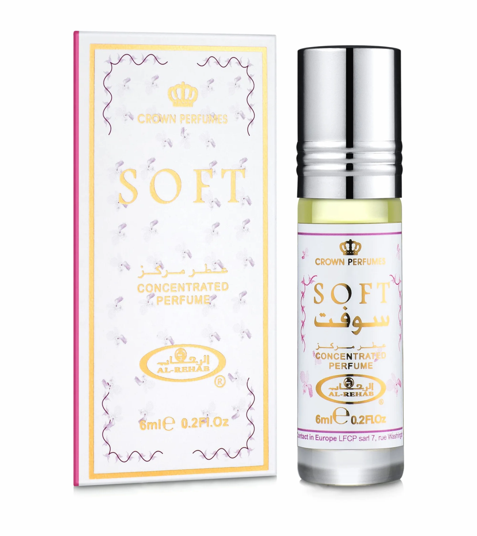 Soft 6 ml Al Rehab olejek perfumowany Misk perfumy zapach dla mężczyzn i kobiet piżmo