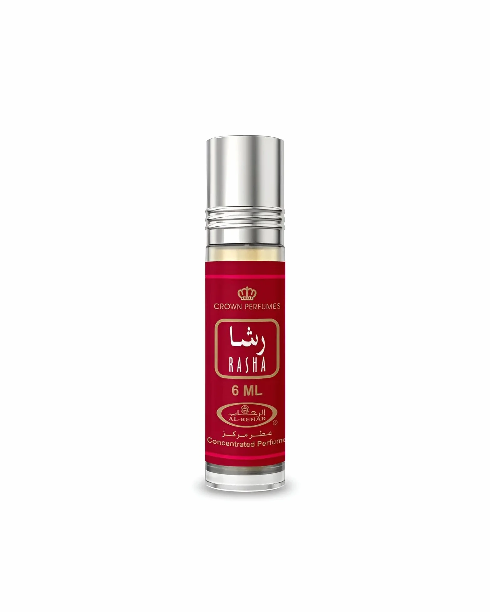 Piżmo Perfumy RASHA Al Rehab 6 ml ze świeżymi kwiatowymi nutami waniliowymi bez alkoholu - Orientalny olejek zapachowy dla kobiet i mężczyzn