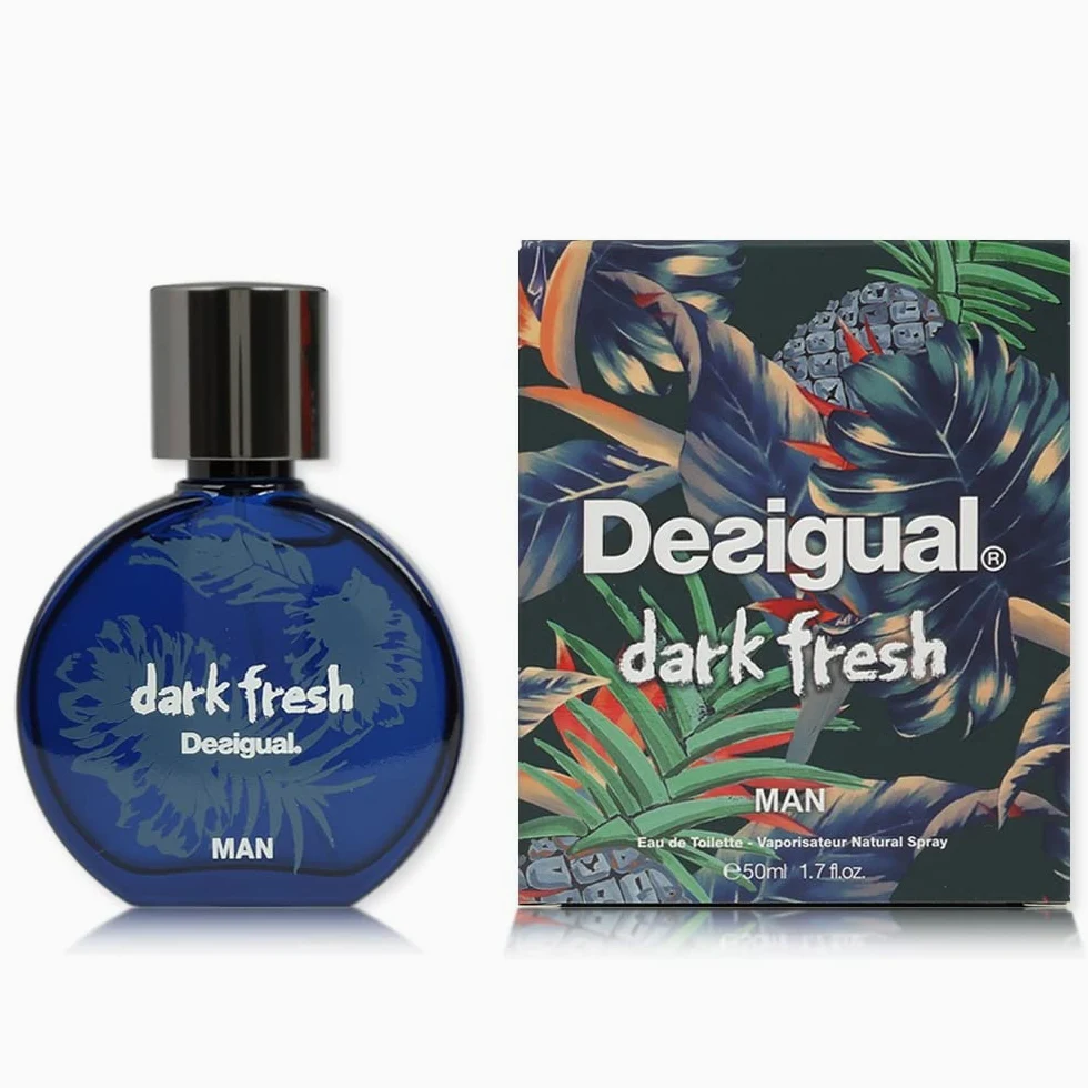 Desigual Dark Fresh EdT Man, 1 opakowanie (1 x 50 ml)