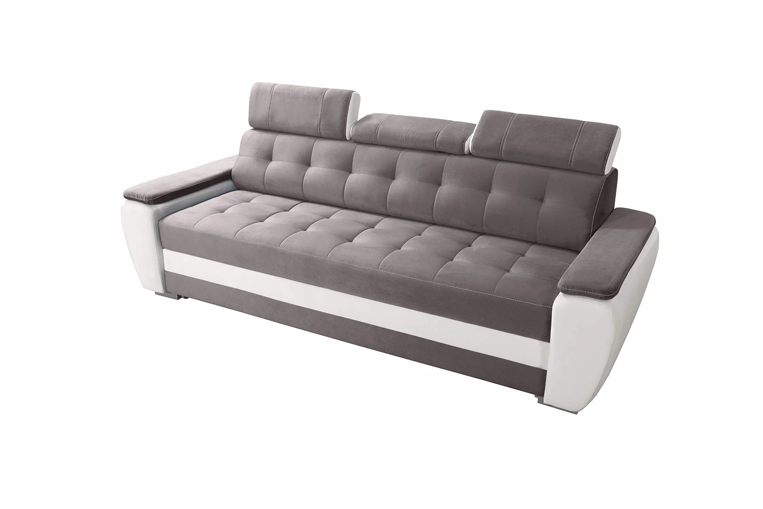 Robin Inspire Diana sofa z funkcją spania 3 regulowane zagłówki