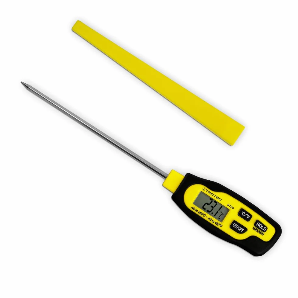 TROTEC BT20 cyfrowy termometr kuchenny zakres pomiaru -40°C do +250°C