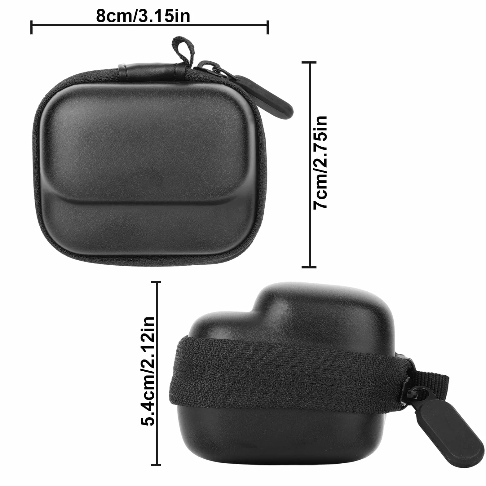 Torba na Aparat, Małe Przenośne Etui z Karabinkiem Paskiem Nadgarstek Twarde Etui Ochronne na Insta360 GO 3/GO 3S Akcesoria do Kamery