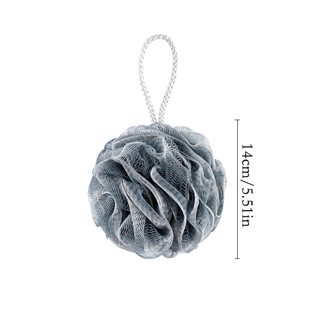 Ręcznik złuszczający Gąbka do kąpieli Prysznic Loofah Balls 66 g/szt. Siatkowa pufa Piłka pod prysznic Miękki peeling do ciała złuszczający do głębokiego czyszczenia, pełne oczyszczanie r