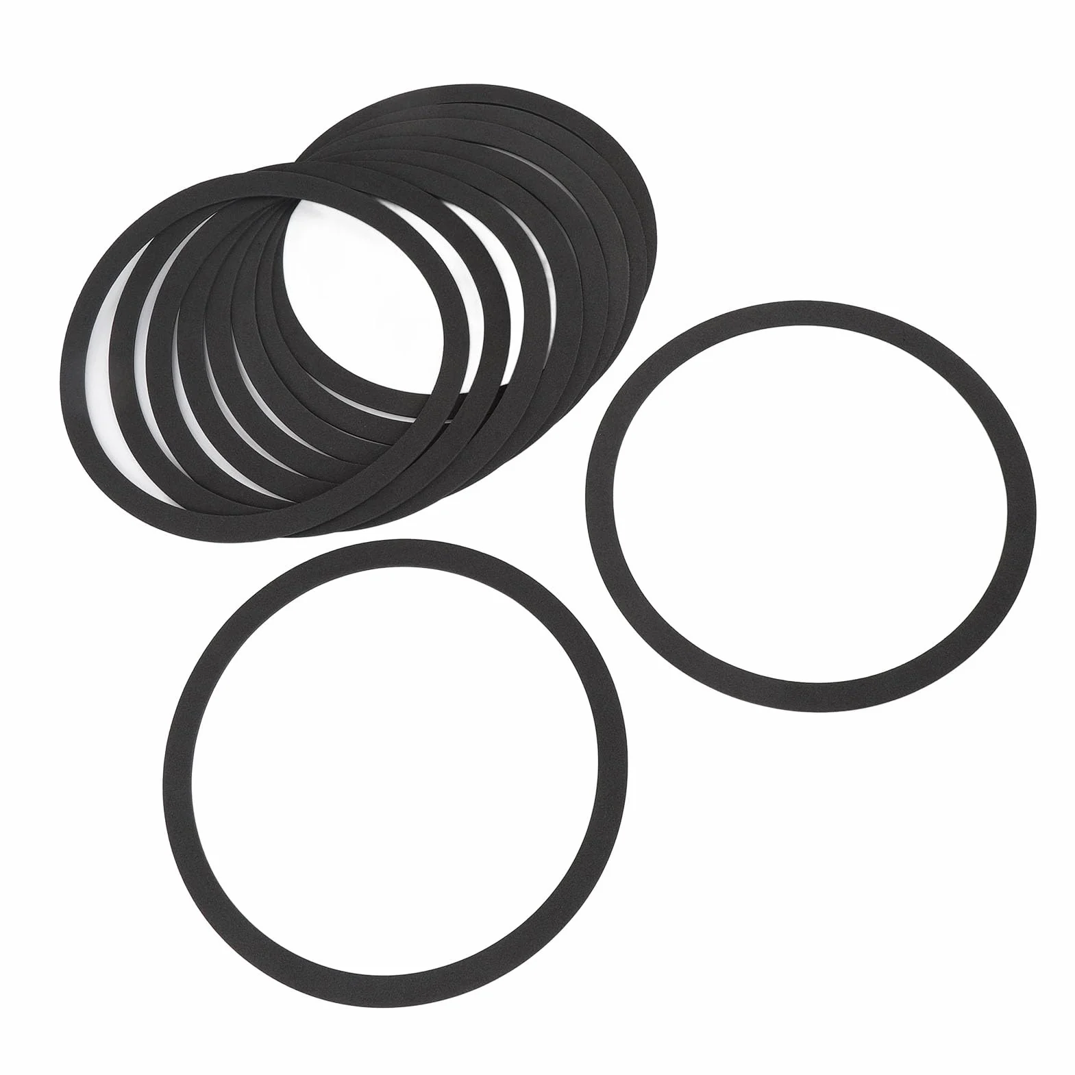 10 szt. Pierścieni Uszczelniające Głośnik EVA 210 Mm OD 184 Mm ID 10 Mm szerokość Grubości 2 Mm Głośnik Głośnikowy Uszczelka Piana