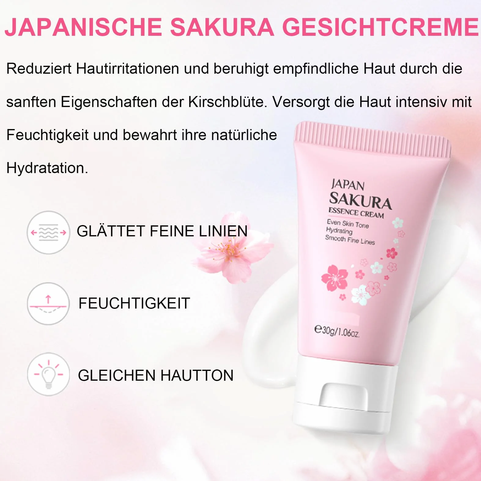 Zestaw do pielęgnacji skóry dla nastolatek, japoński zestaw do pielęgnacji skóry Sakura, zestaw do pielęgnacji anty-aging, codzienna pielęgnacja skóry z mydłem, serum, kremem, kremem pod oczy, maską