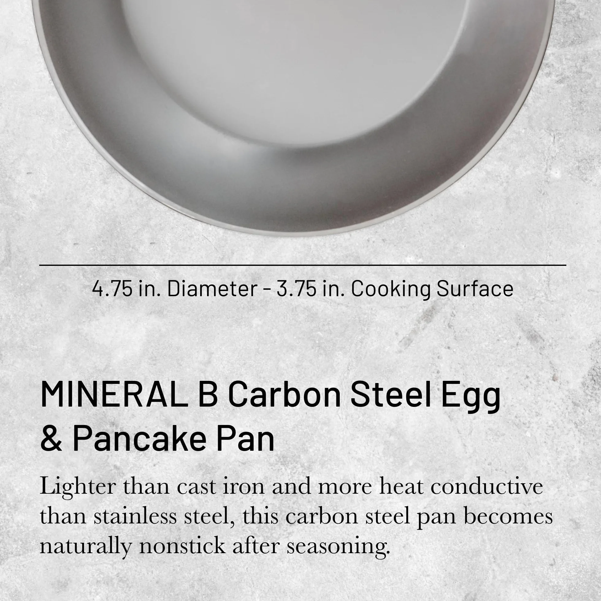 De Buyer 5612.12 Mineralna B Element Blini Pan