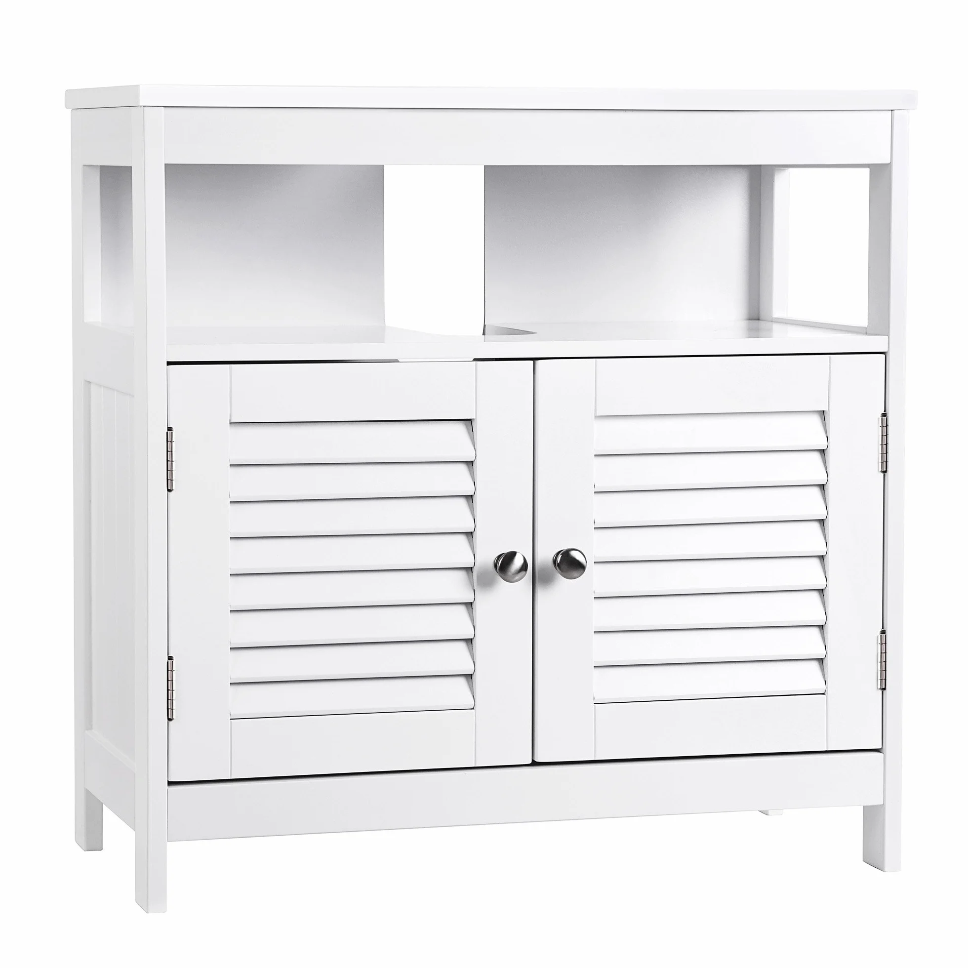VASAGLE Szafka pod umywalkę 60x60x30 cm biała BBC02WT