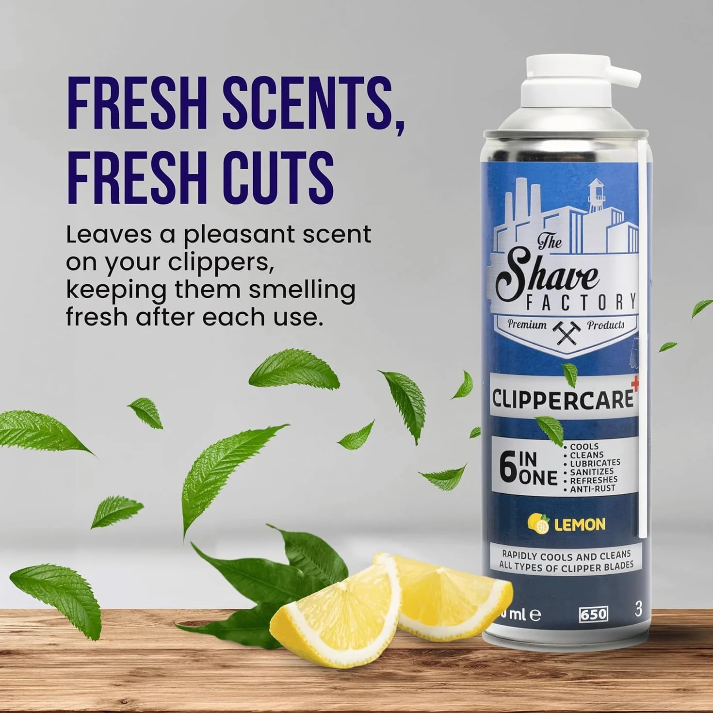 The Shave Factory - Clippercare Spray 6in1 - Spray do maszynek 6w1 500ml