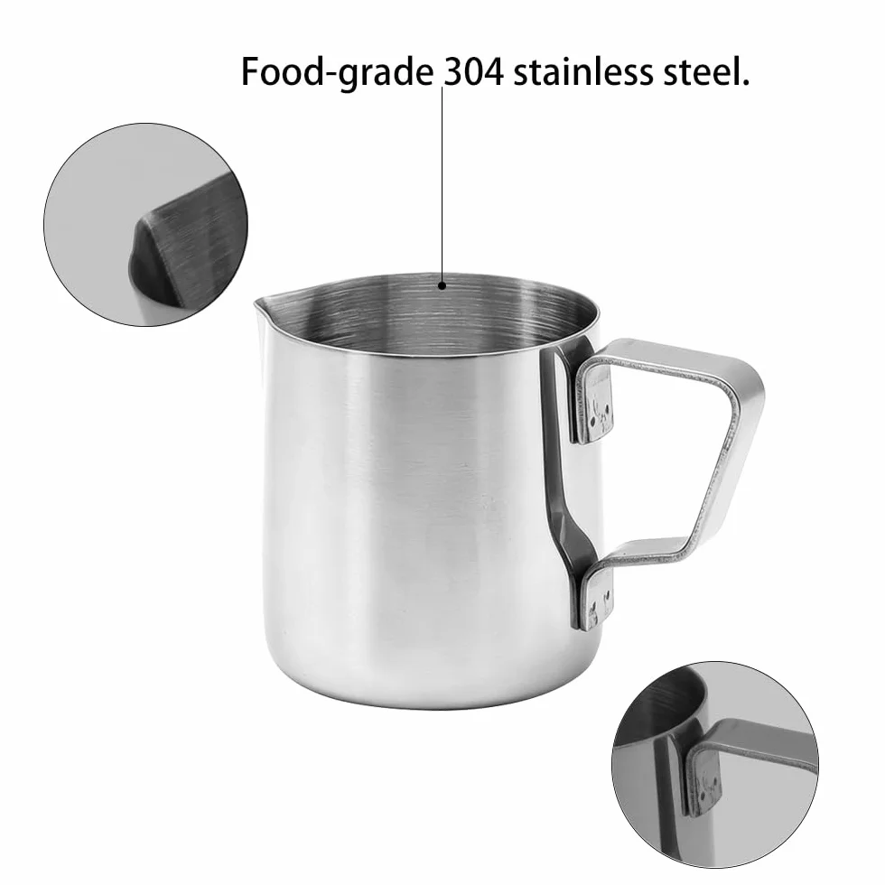 Dzbanek do spieniania mleka ze stali nierdzewnej 304 150 ml